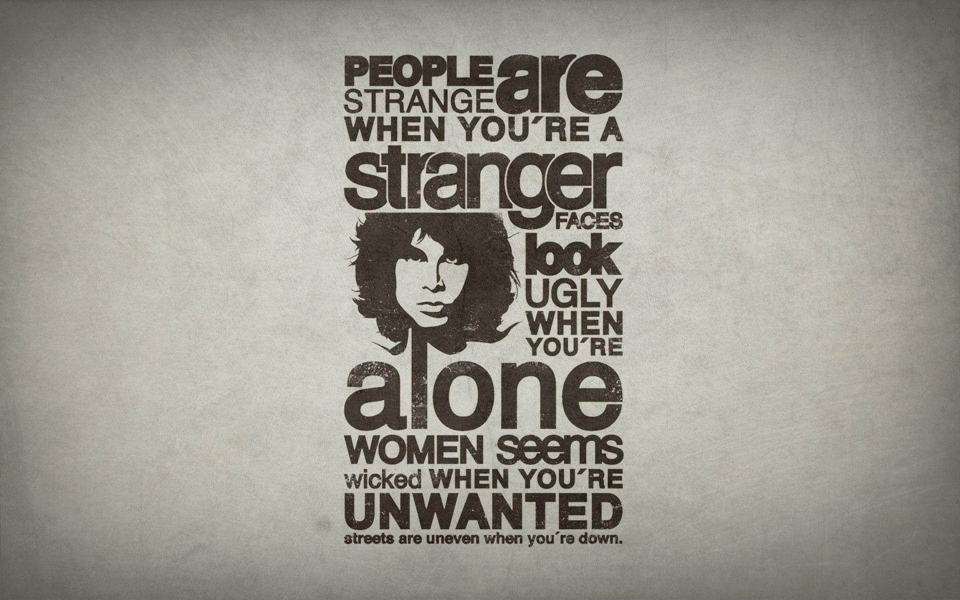 Free 3D Lyrics Jim Morrison Music HD Wallpaper Download