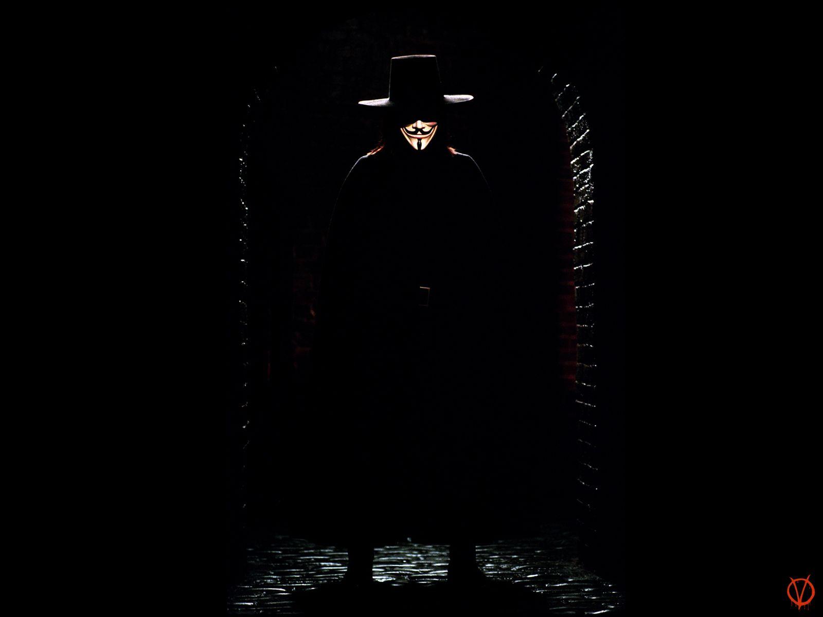 V For Vendetta Wallpaper and Background Imagex1200