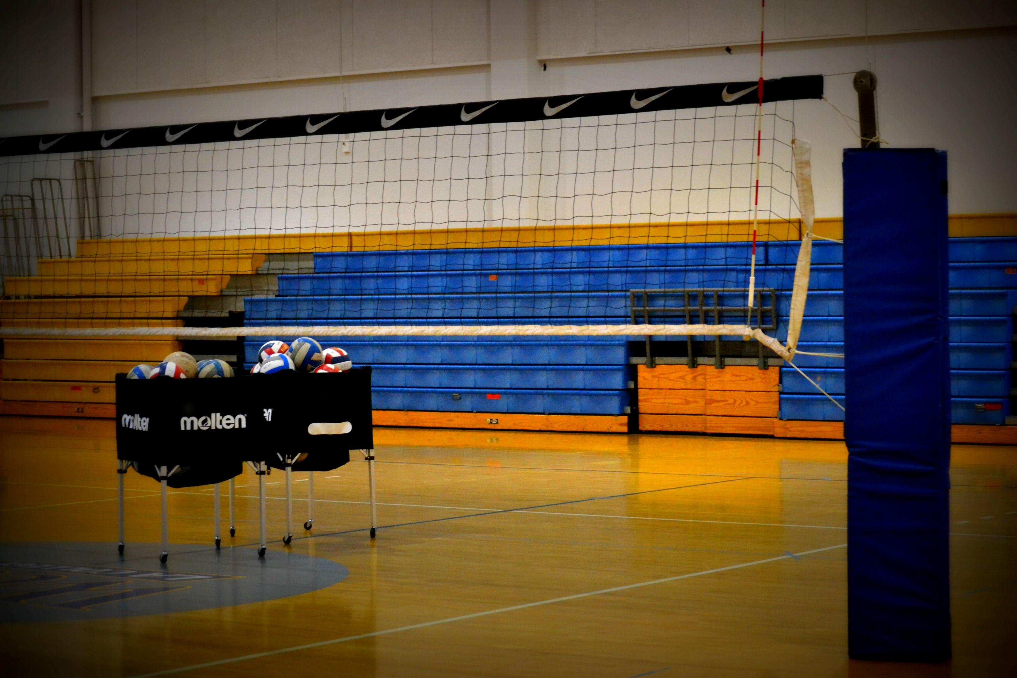 Stunning Indoor Volleyball Court Picture