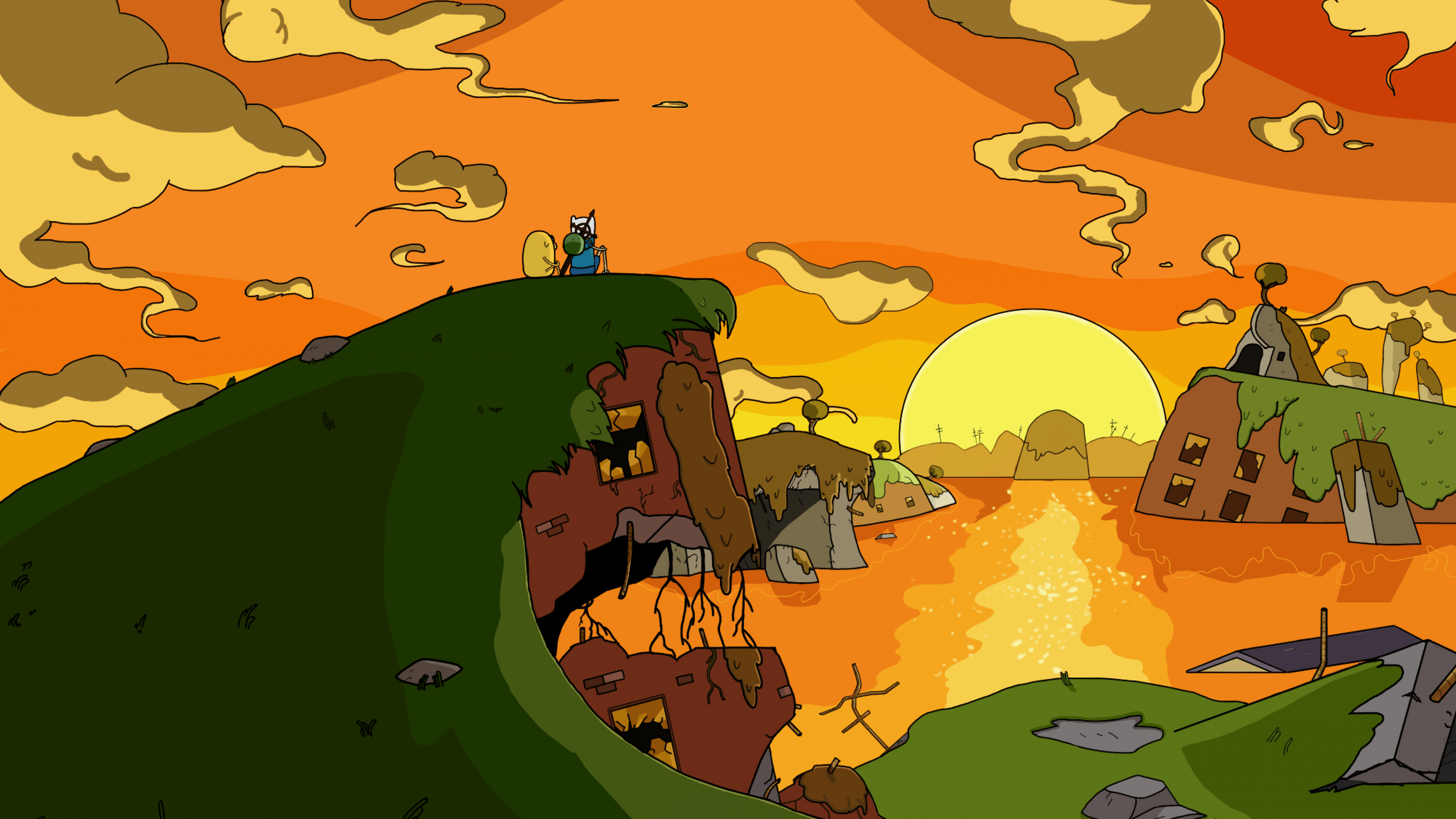 Adventure Time Wallpaper 9 X 2160
