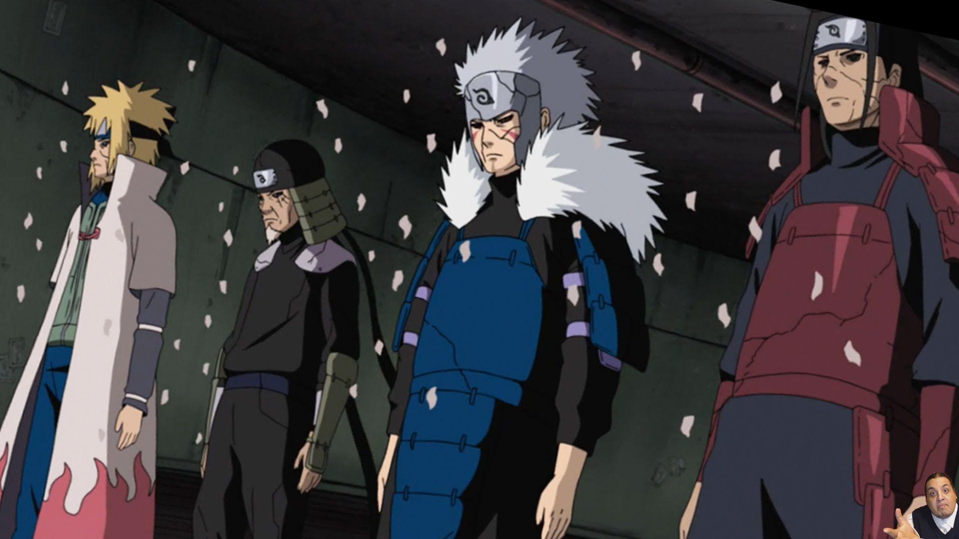 Four Hokages,Edo Tensei-, Naruto Four Hokages wallpaper png