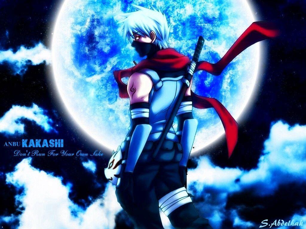 A more recognizable character; Kakashi from the anime Naruto