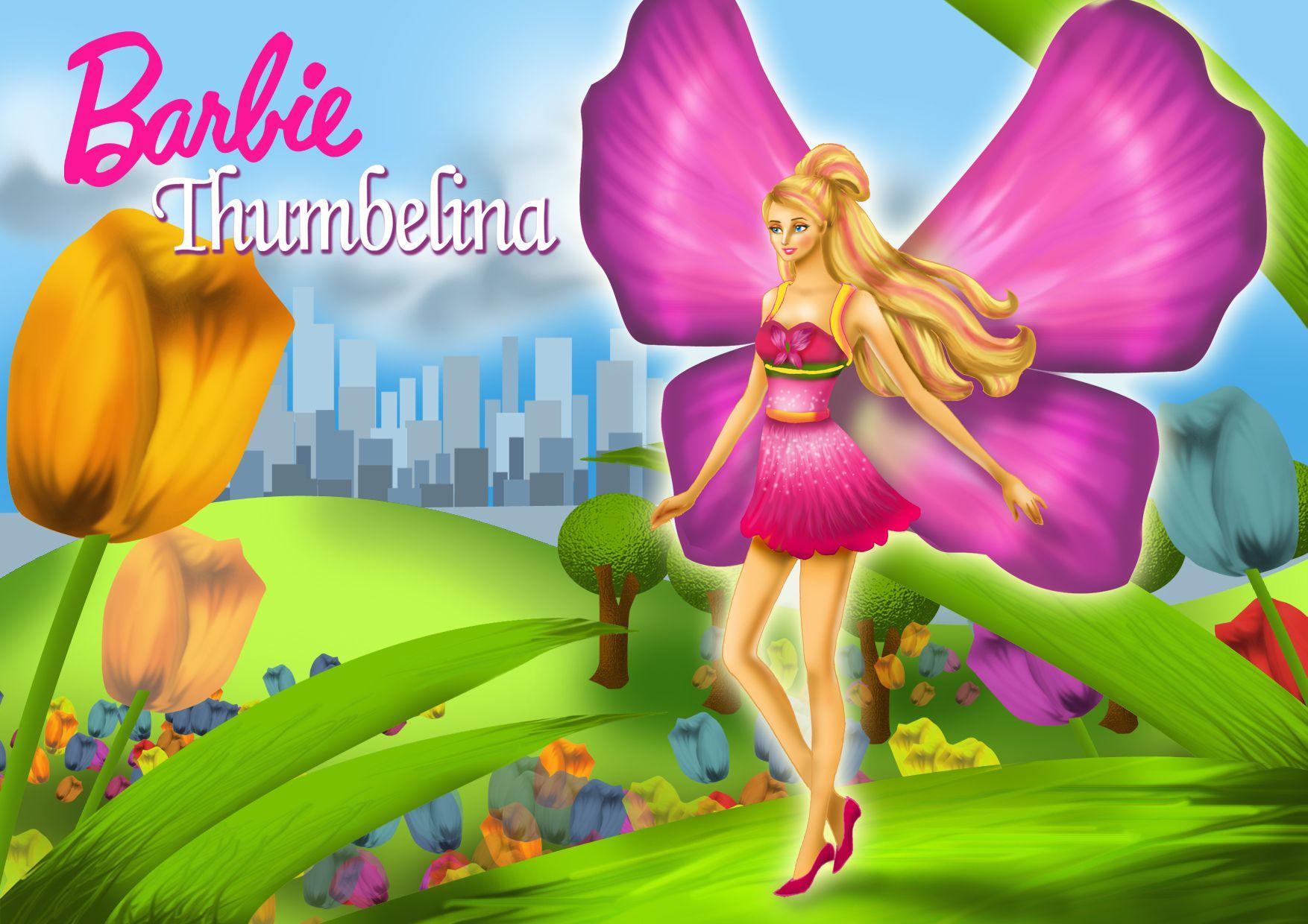Improved Barbie Thumbelina Picture 6087 1125
