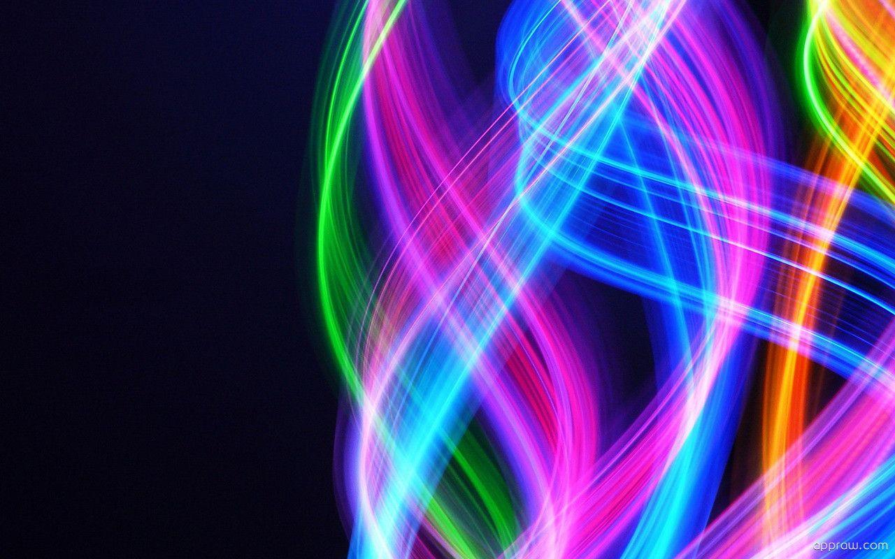 Neon Abstract Wallpaper download HD Wallpaper