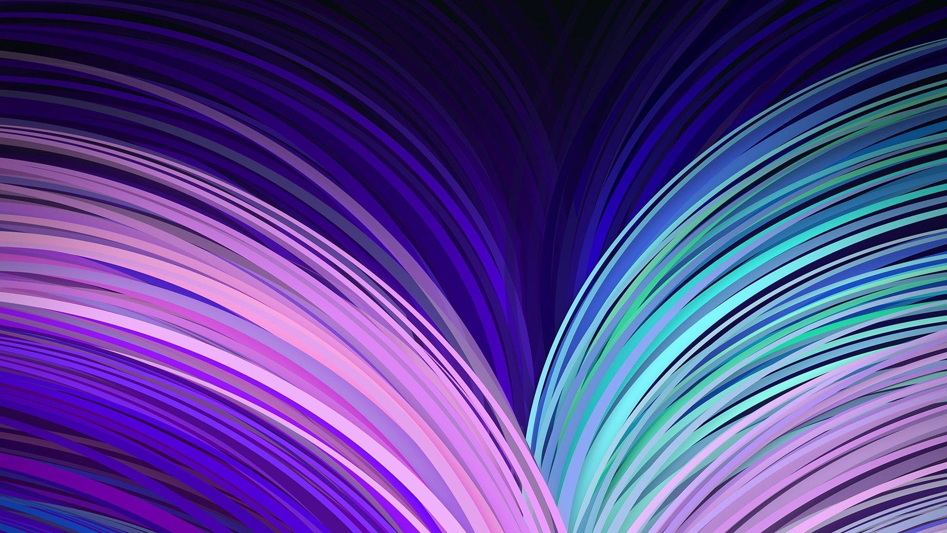 Neon Flow Wallpaper