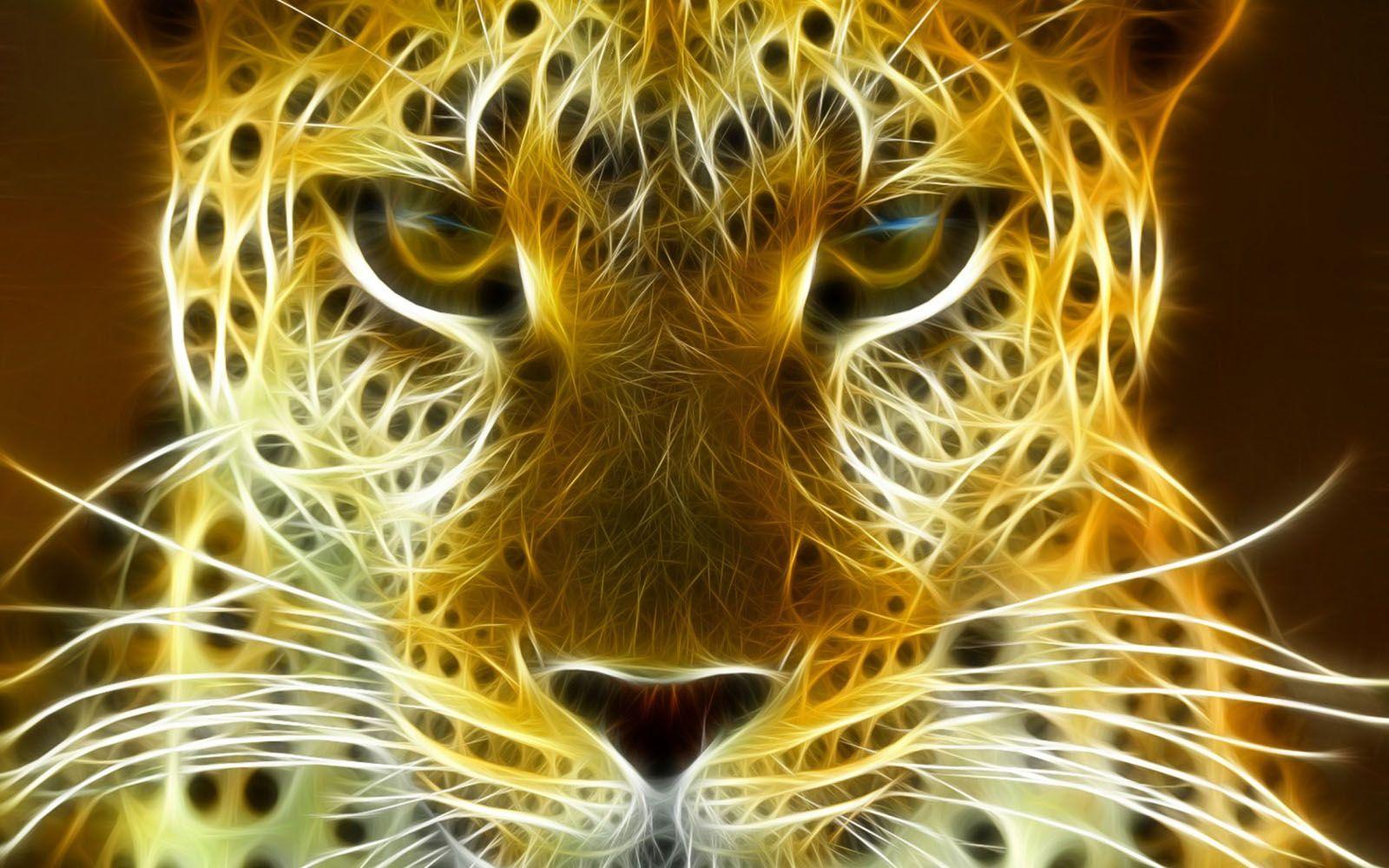 Wallpapers 3D Leopard - Wallpaper Cave