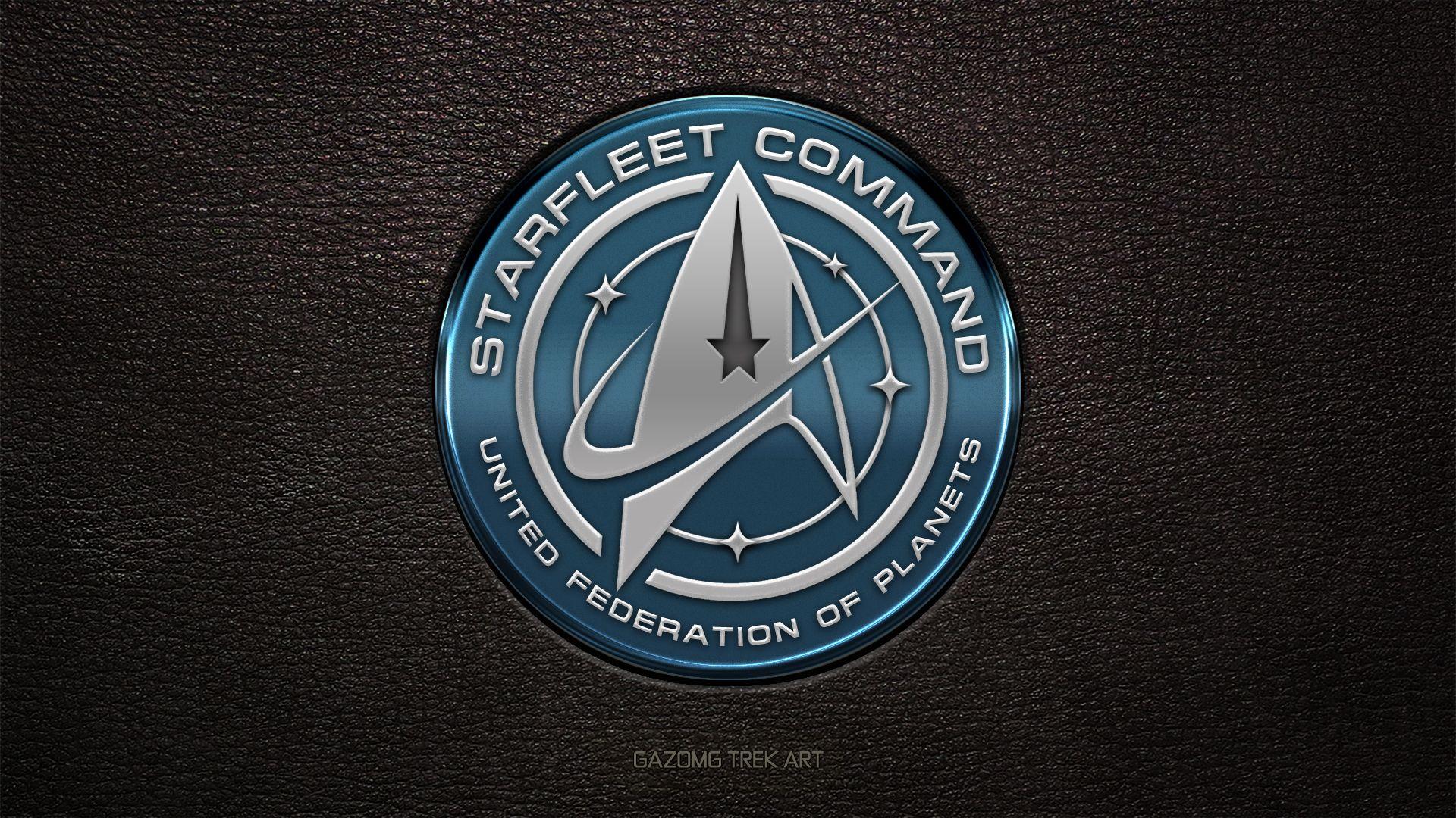 New Star Trek USS Discovery Starfleet Command Logo
