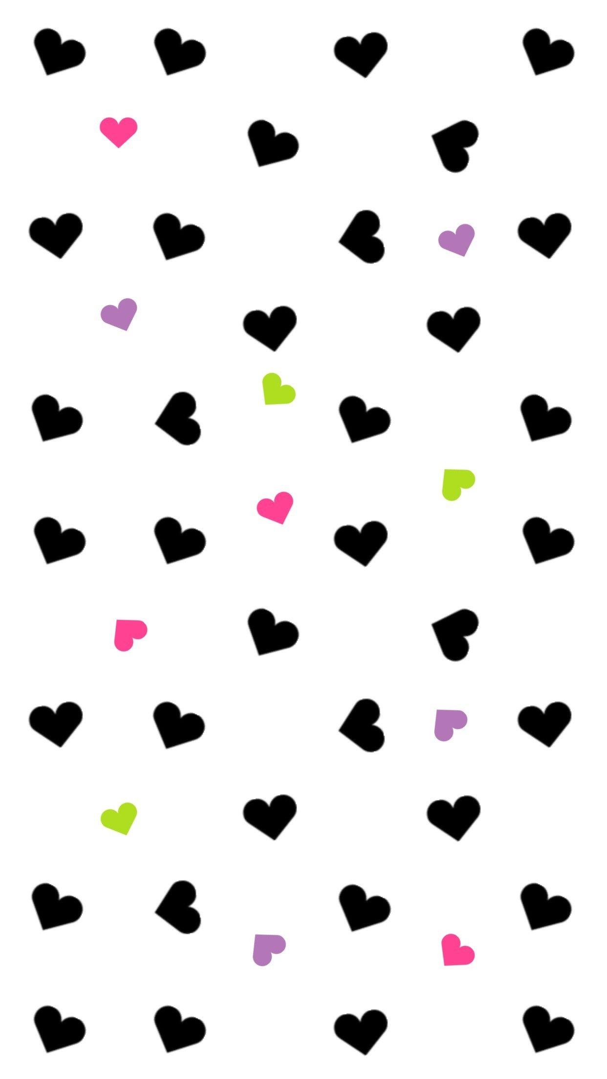Cute Heart Wallpaper for iPhone