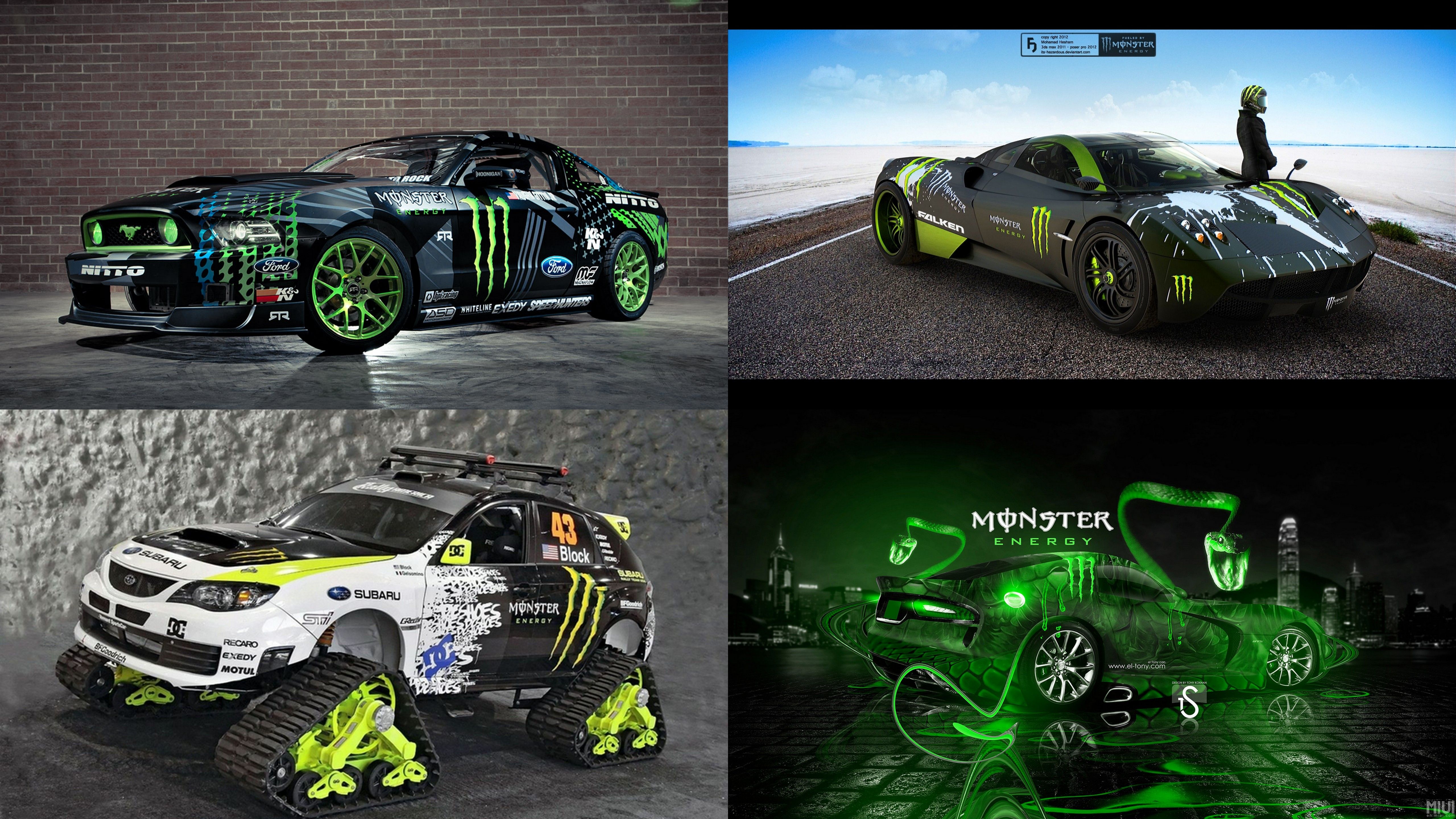 MIUI Resources Team Monster Car HD Wallpaper!
