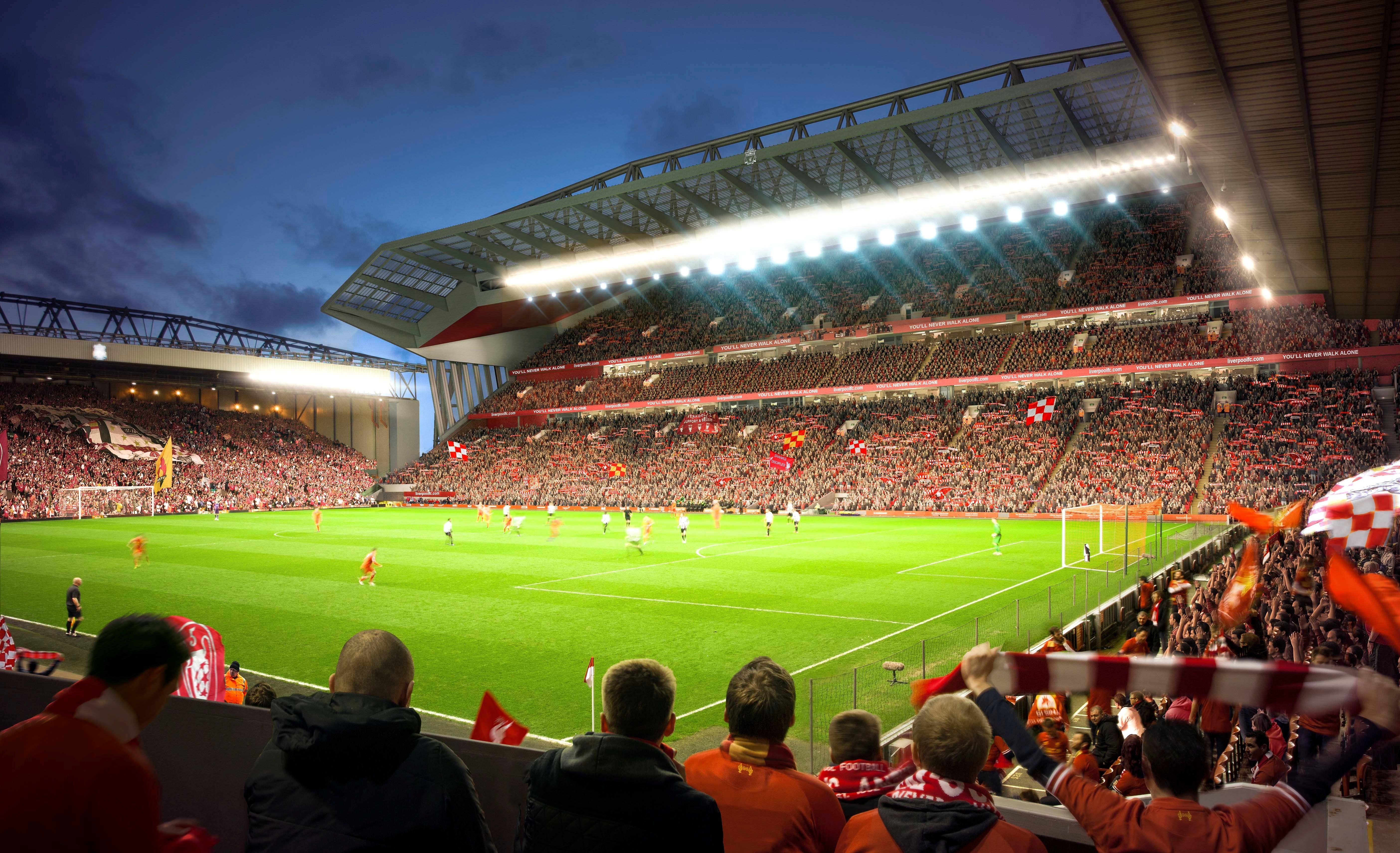 liverpool anfield stadium wallpaper. ololoshenka