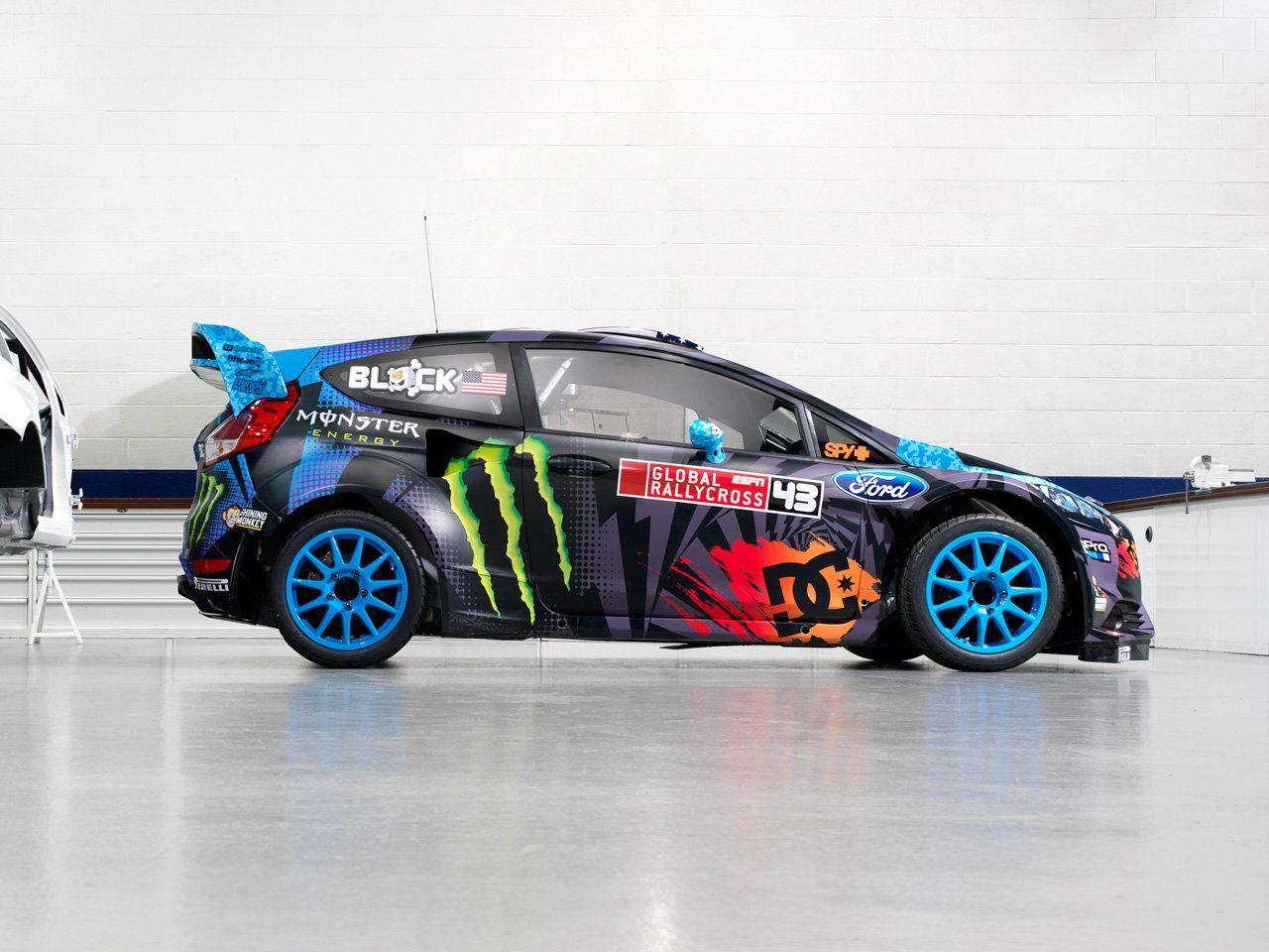 Ken block's hoonigan racing division ford fiesta shows off, With