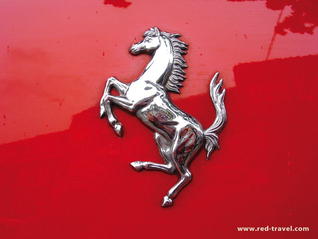 Red Travel Ferrari Cavallino Prancing Horse