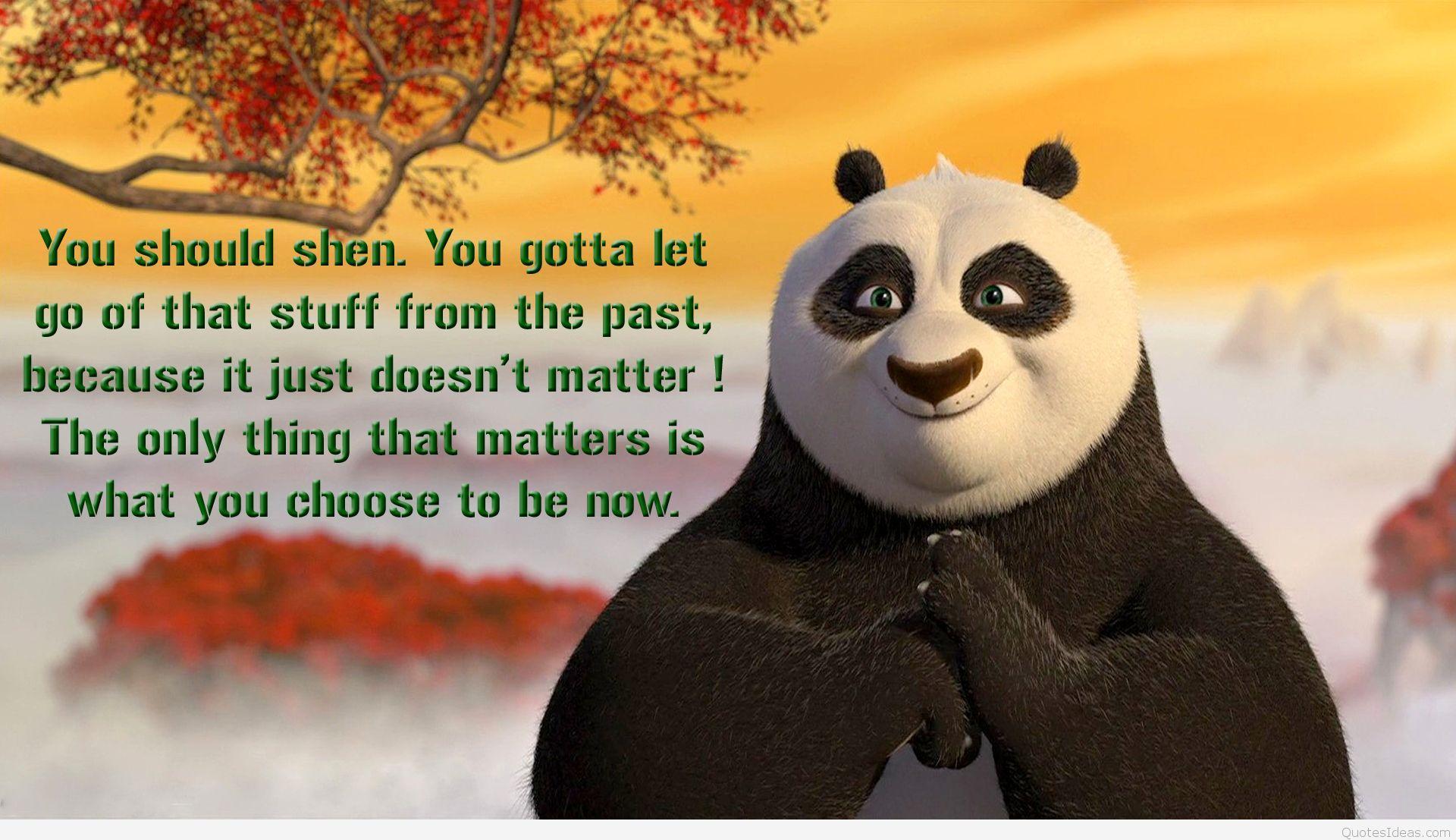 Funny Kung Fu Panda quotes, sayings, picture and wallpaper