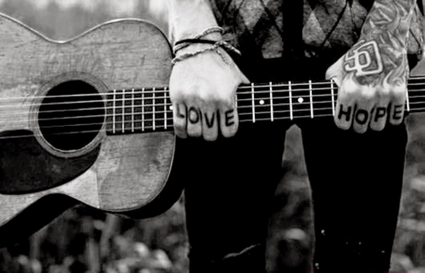 image of Guitar Wallpaper With Boy - #SpaceHero