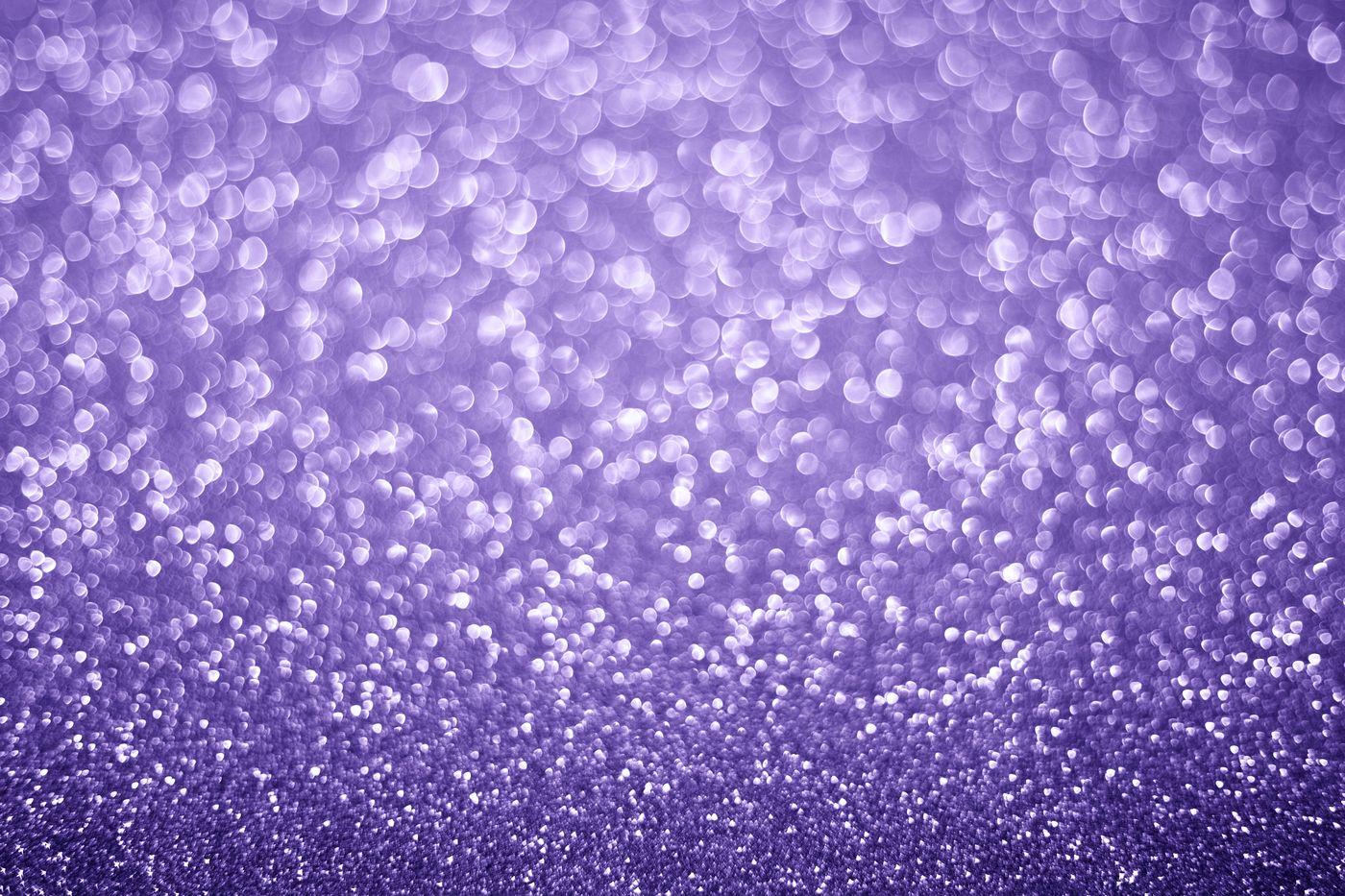 Ultra Violet glitter bokeh festive & sparkles background