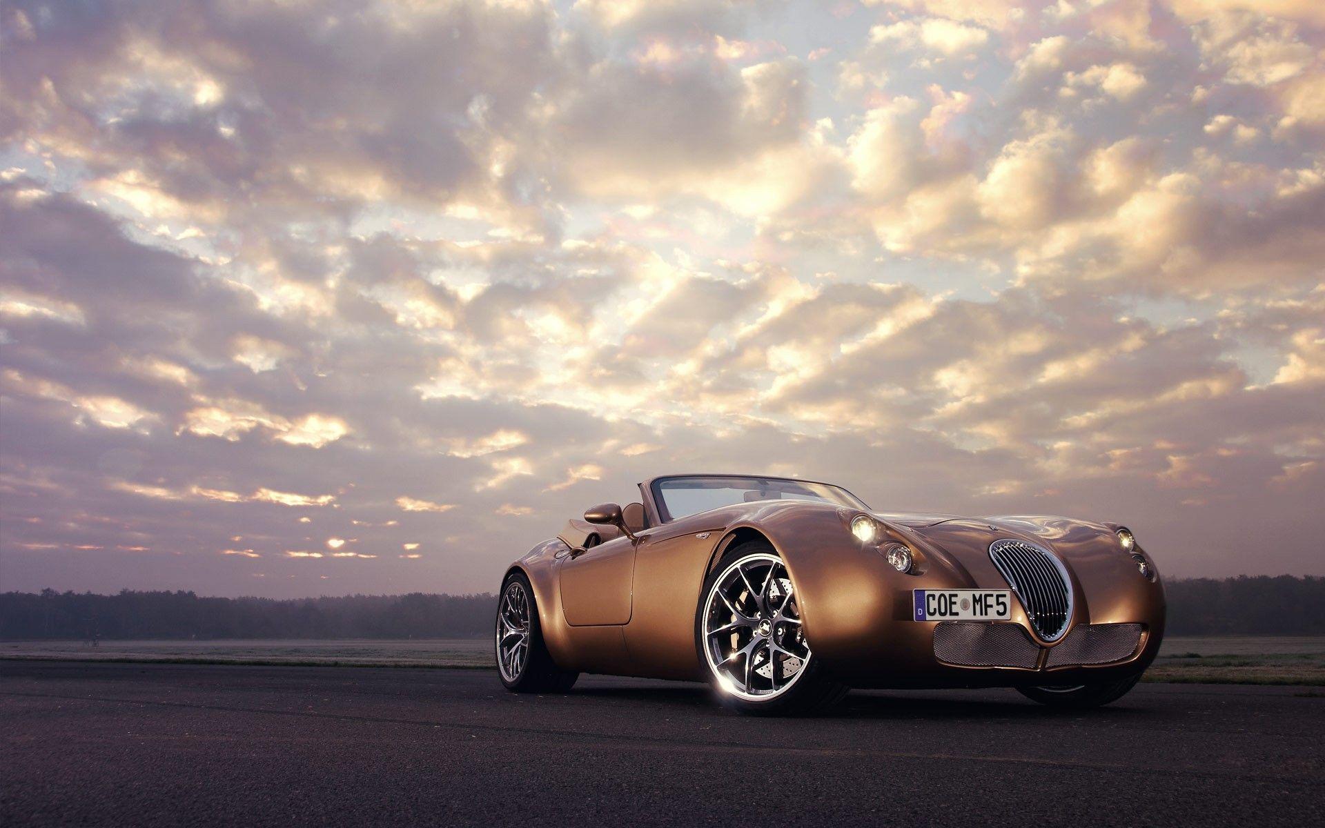 Golden Vintage Car, HD Cars, 4k Wallpaper, Image, Background