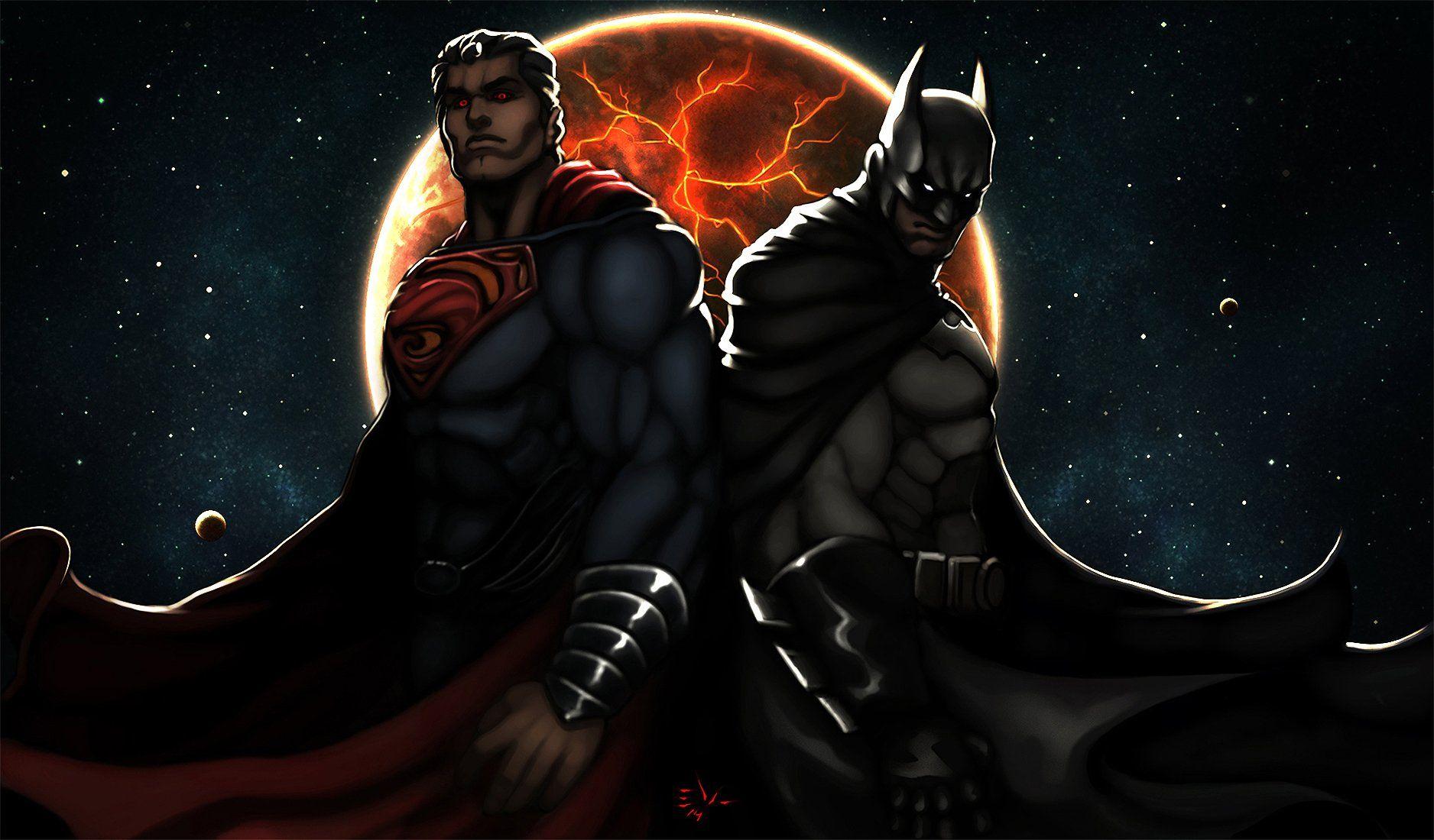 Superman Batman Wallpaper