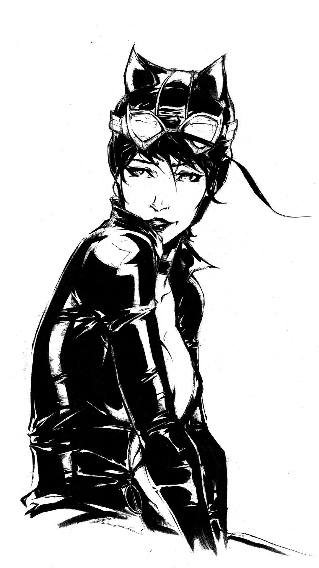 Comics Catwoman (1080x1920) Wallpaper