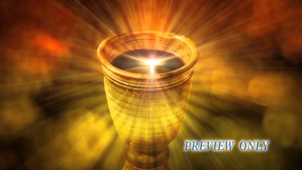 Communion Cup Motion Background