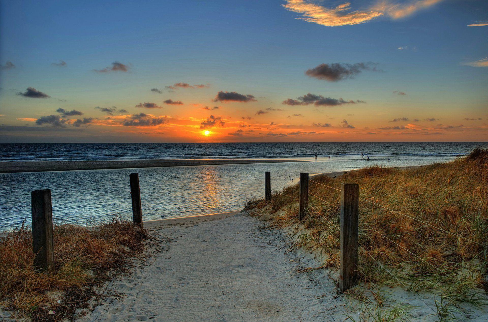 nature landscape scenery sky sunset beach sea ocean sunrise sun sand