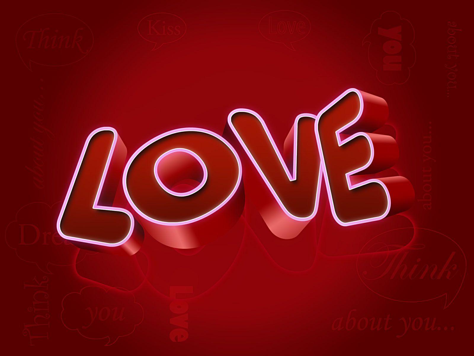 Love Word Wallpaper 001