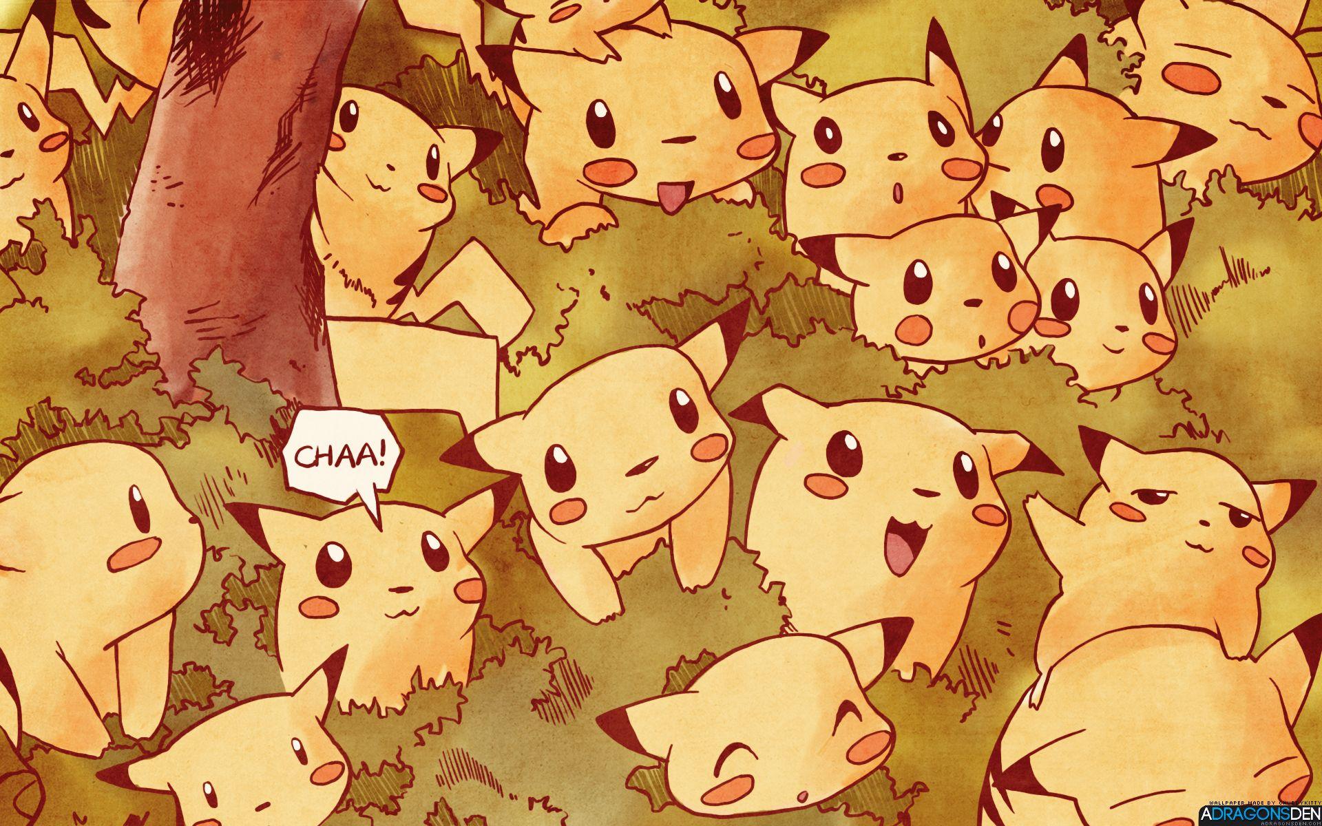 Pokémon Wallpaper: Pi Pi Ka Pikachu