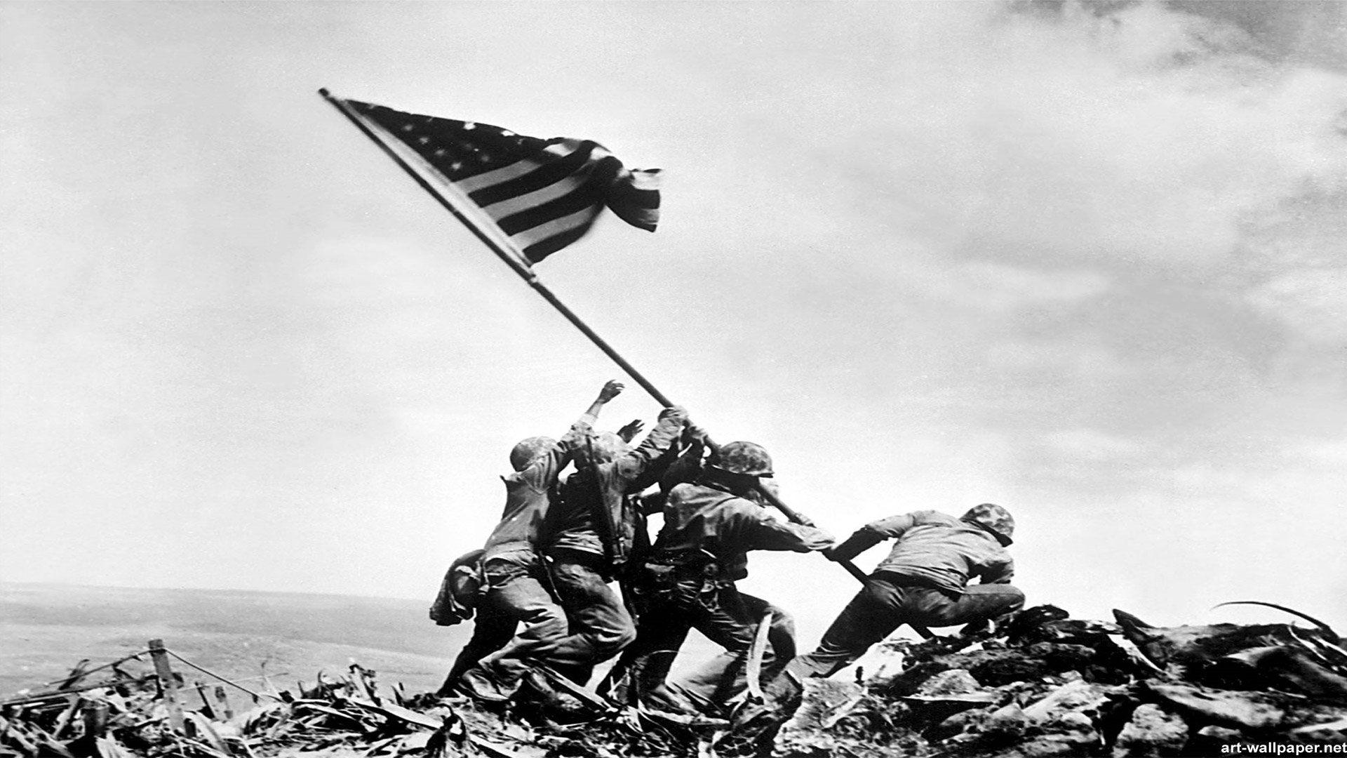 Raising The Flag On Iwo Jima 331097