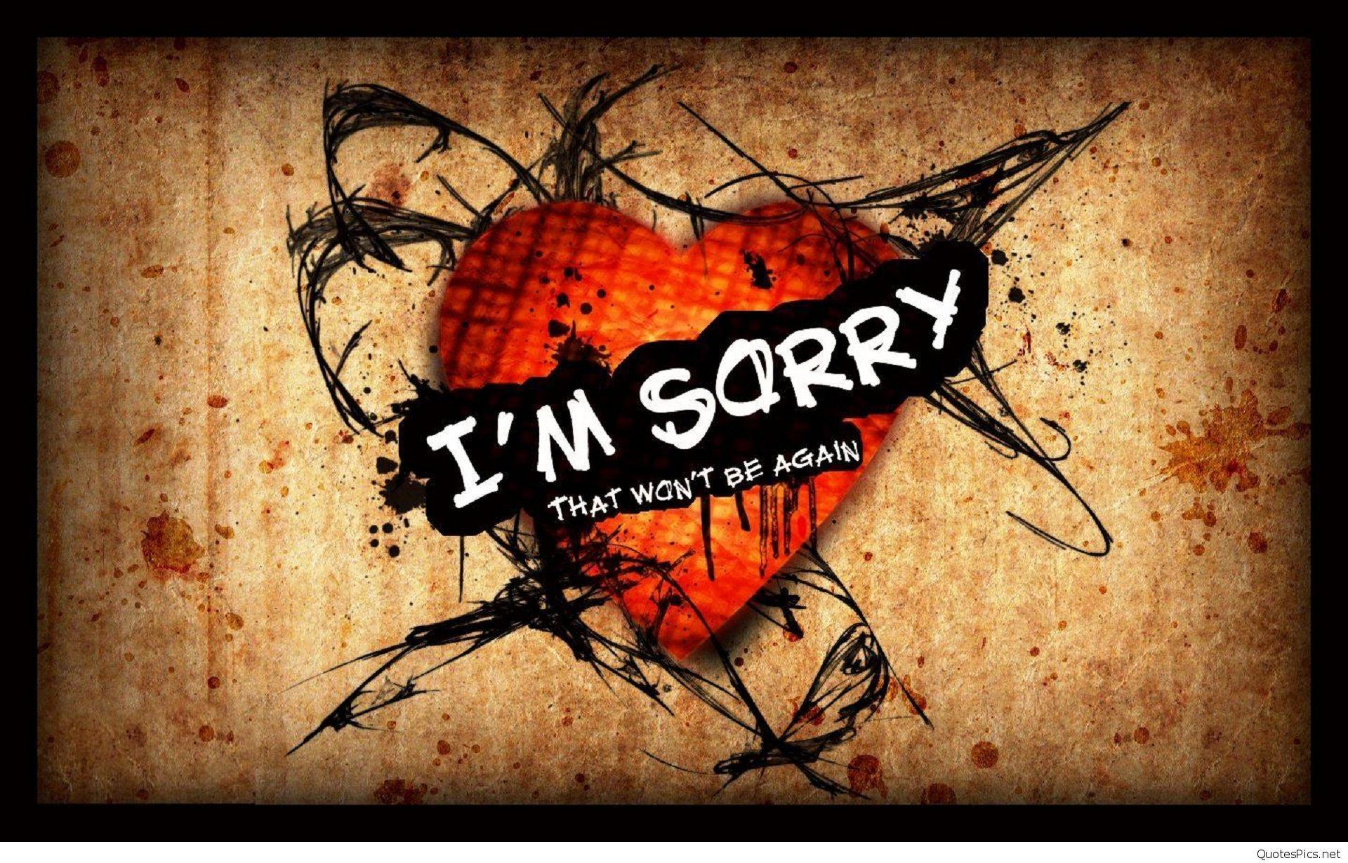 I Am Sorry 2017 I Miss You So Much Wide Hd Wallpaper