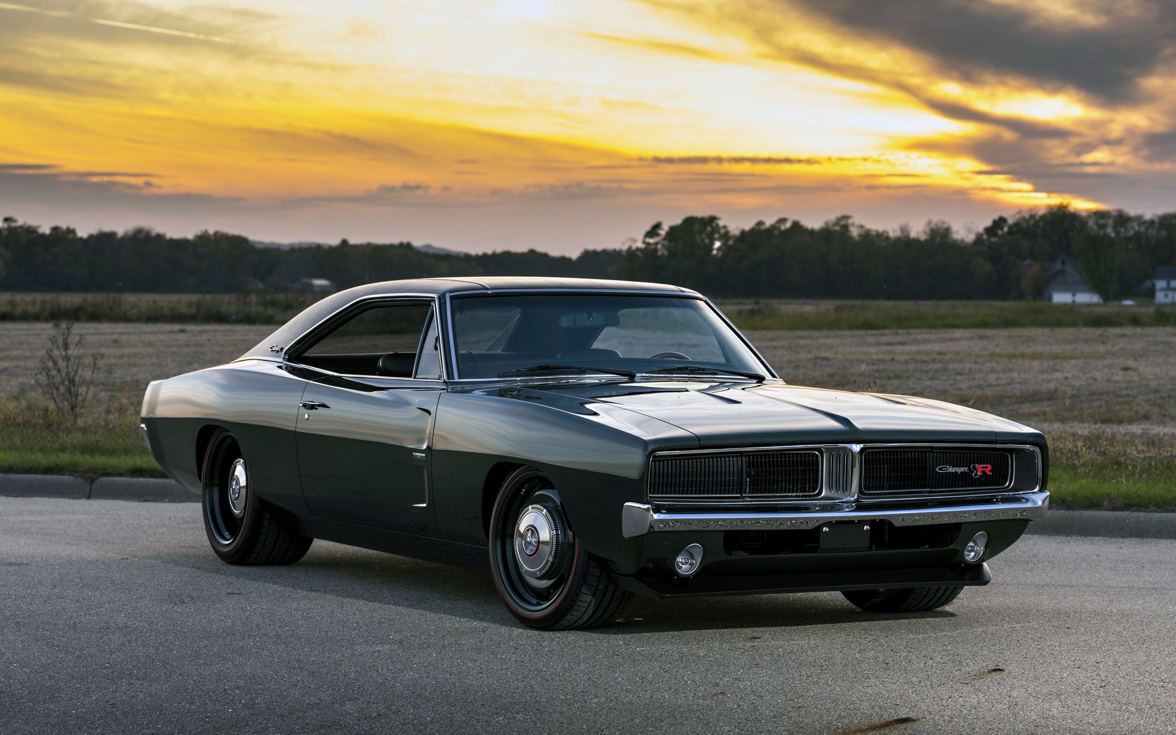 Ringbrothers Dodge Charger Defector Front View 4k HD