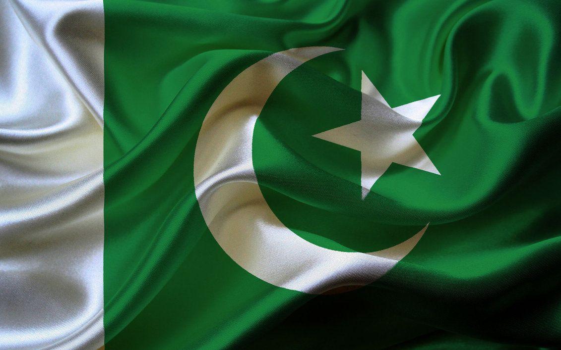 The national flag of Pakistan wallpapes in 3D