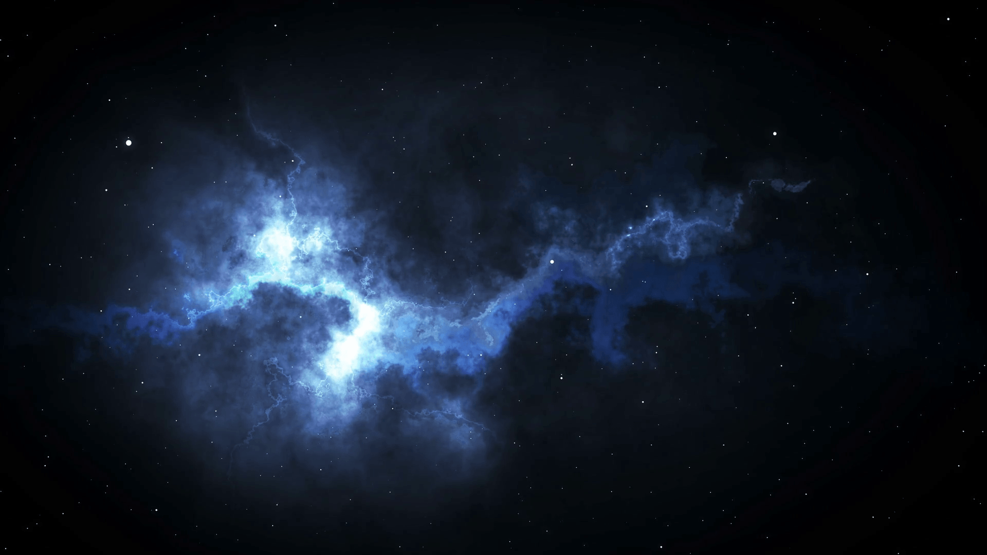 Realistic Galaxy Milky Way. Colorful space background Motion