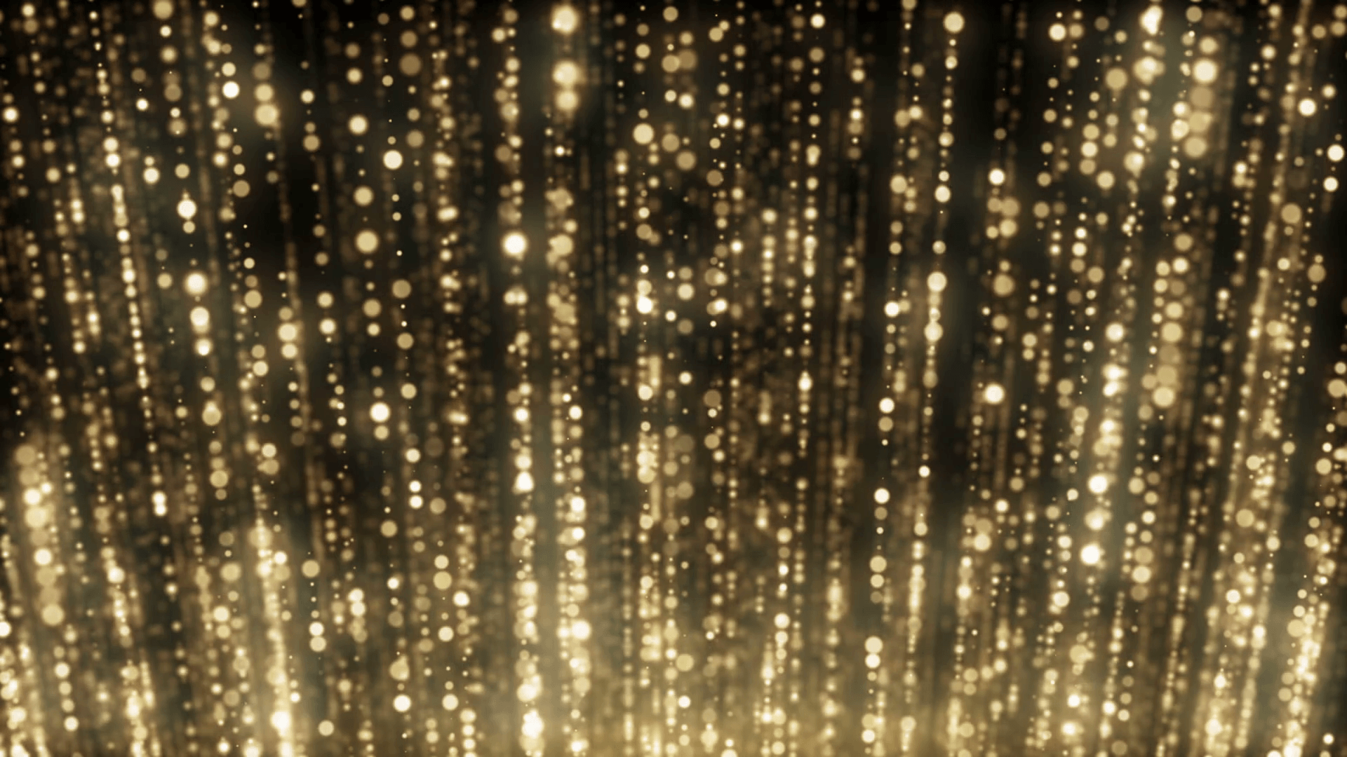 Particles Gold Glitter Bokeh Award Dust Abstract Background Loop 40