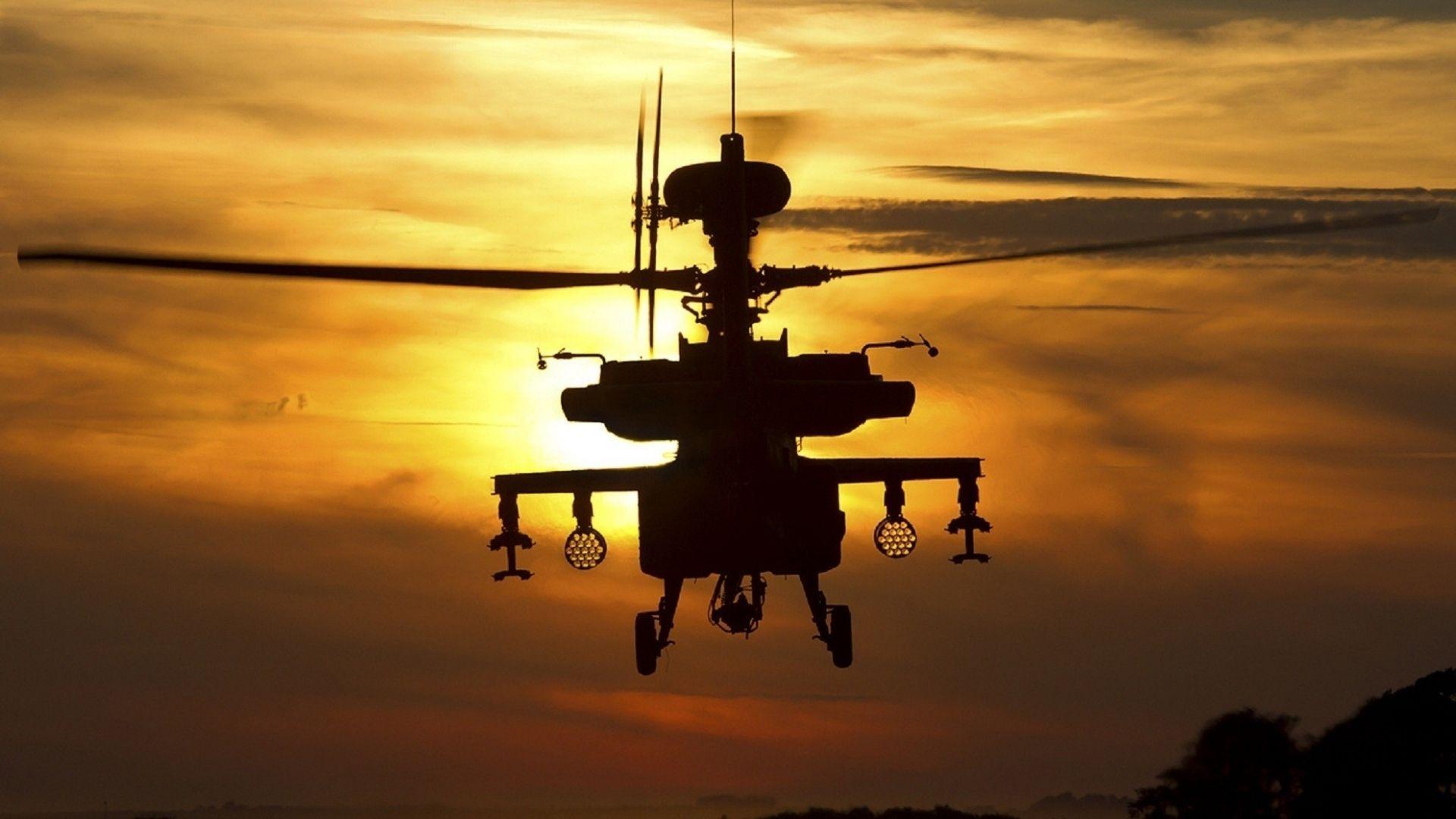 Free Apache Helicopter Wallpaper Wide