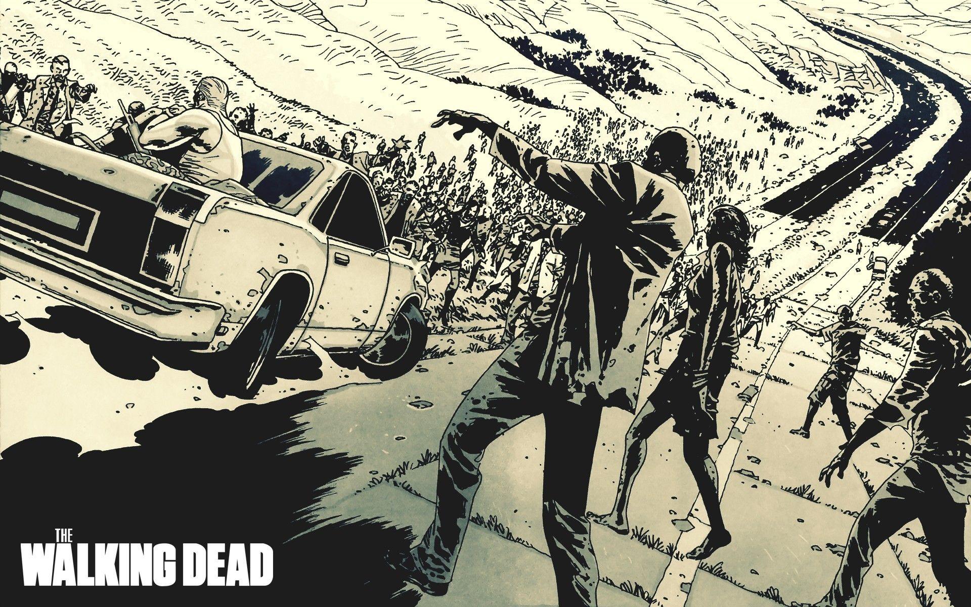 Walking Dead Comic Wallpaper