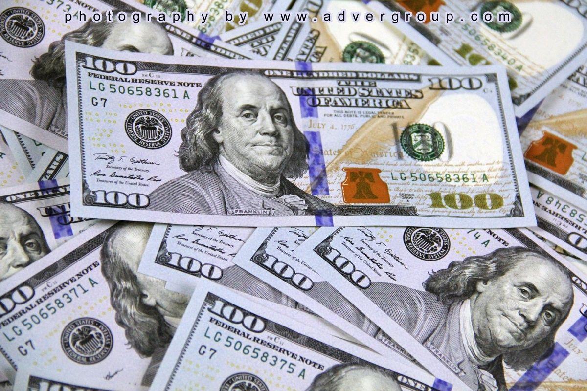 Top Photo Of 100 Dollar Bills FULL HD 1080p For PC Background