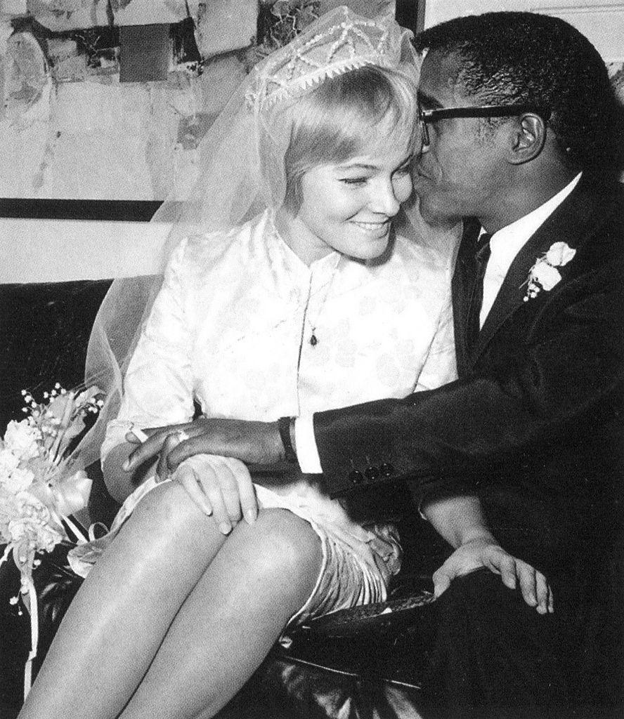 Sammy Davis Jr. and May Britt