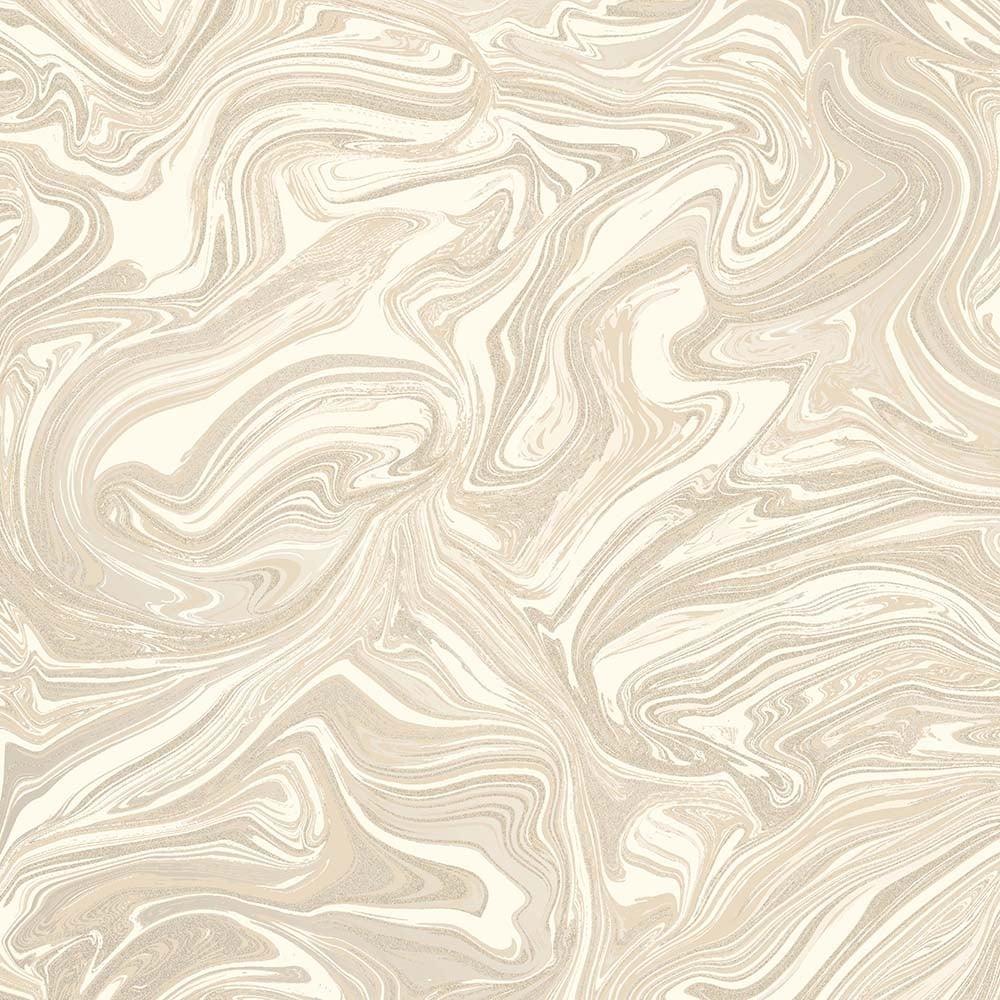 Henderson Interiors Prosecco Sparkle Marble Wallpaper Cream H980540