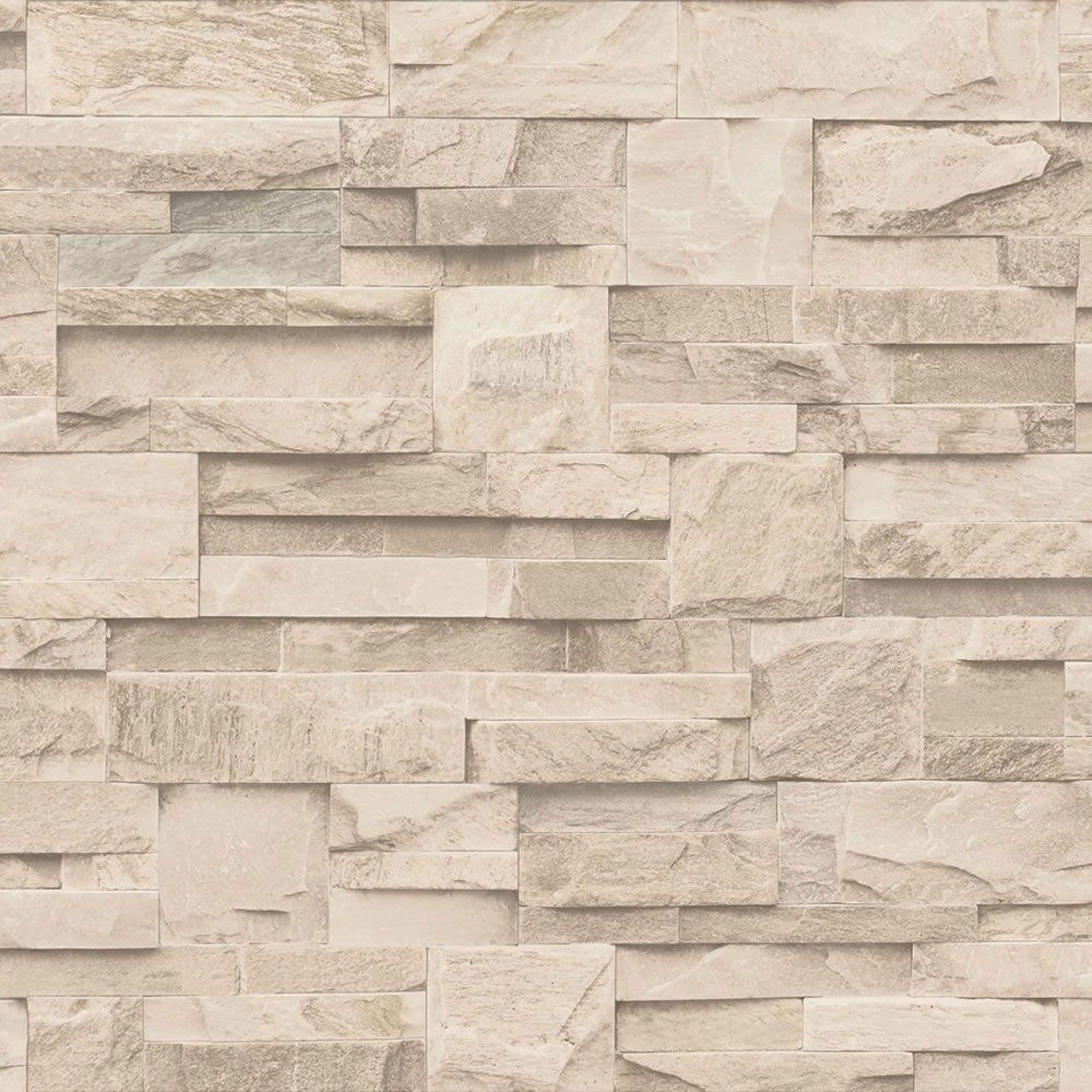 Muriva Slate Stone Wallpaper