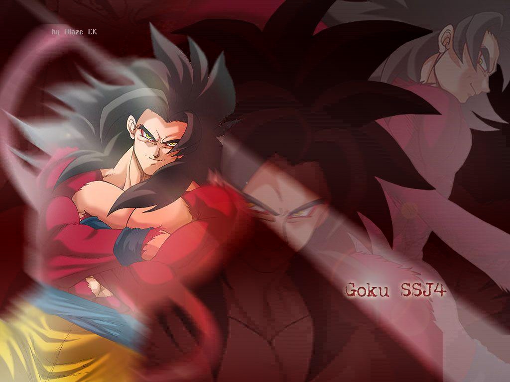 Son Goku Saiyan 4 Wallpaper