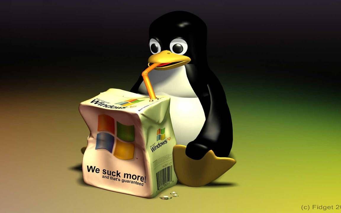 Linux Penguin Windows XP 3D Wallpaper Crunch Reviews