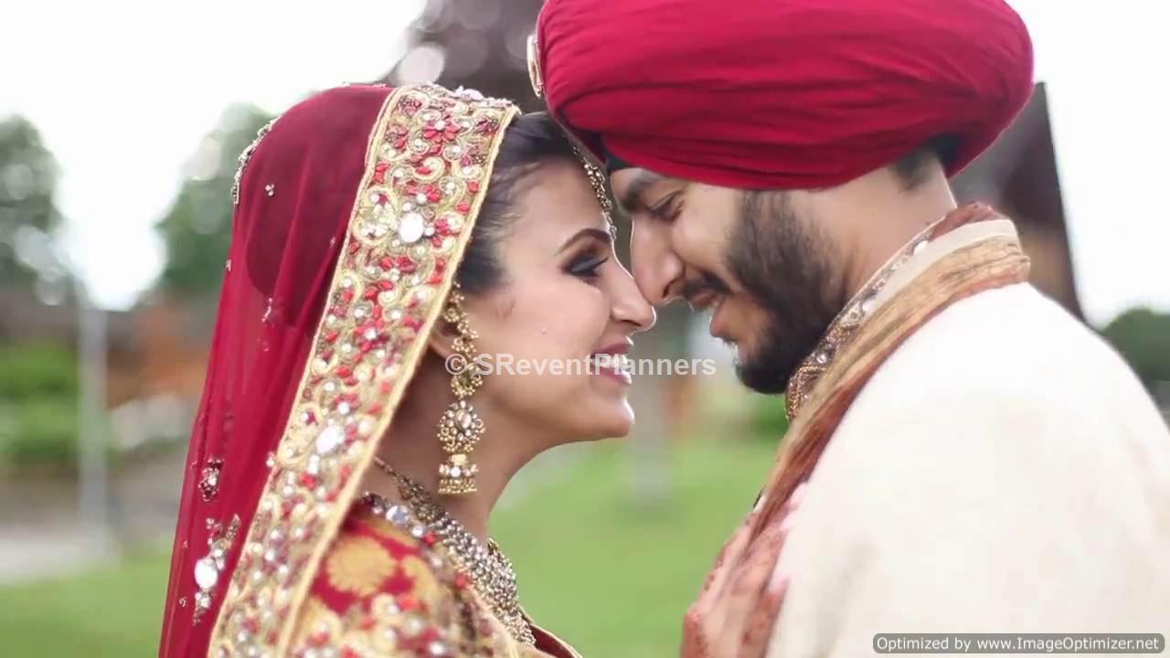 Sweet Punjabi Wedding Couple Wallpaper, Picture