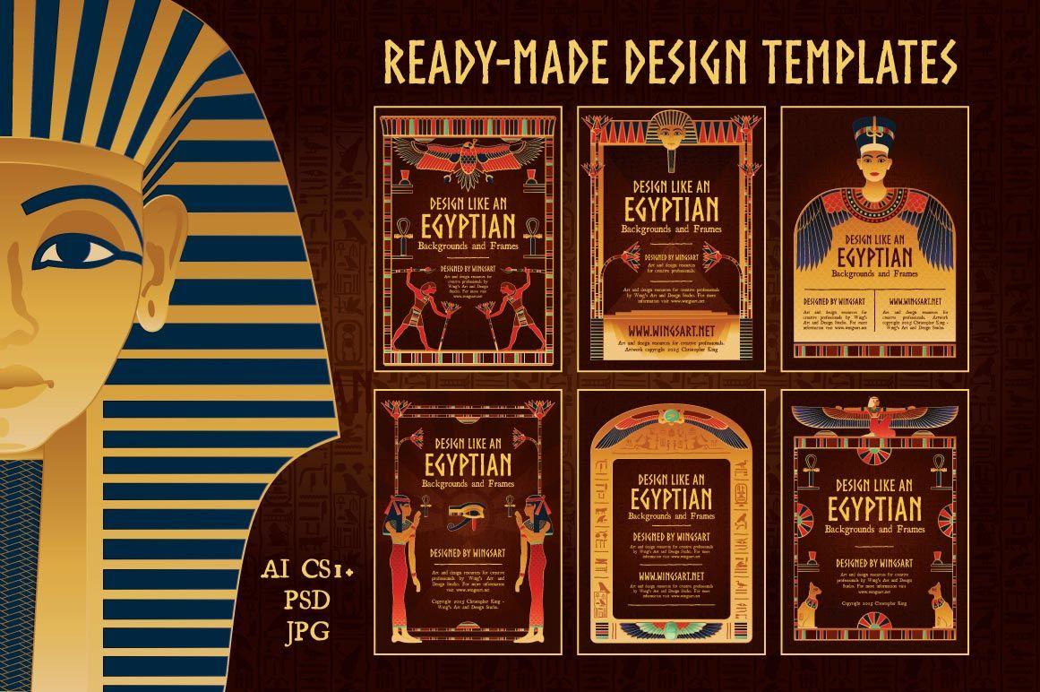Egyptian Background and Frames