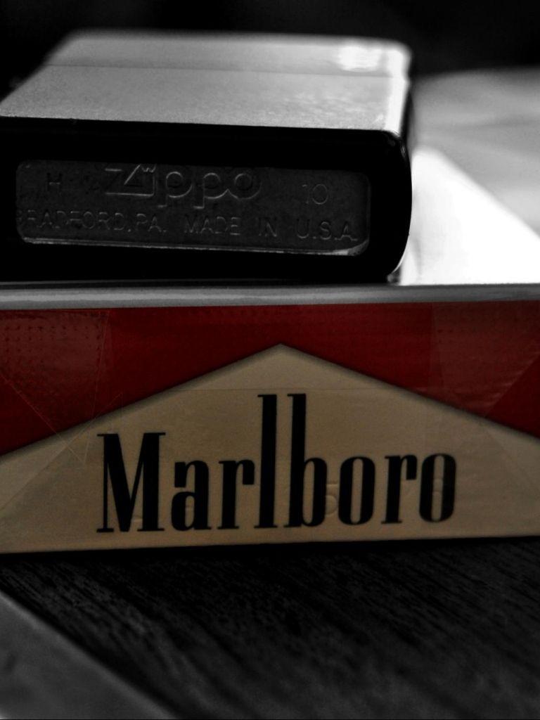 Man Made Marlboro (768x1024) Wallpaper