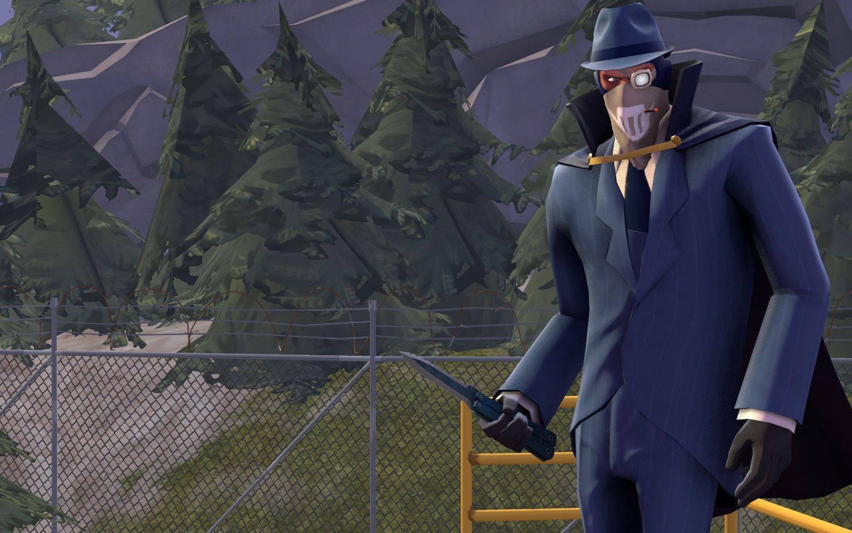 Spy Team Fortress 2 1680x1050 Resolution HD 4k Wallpaper