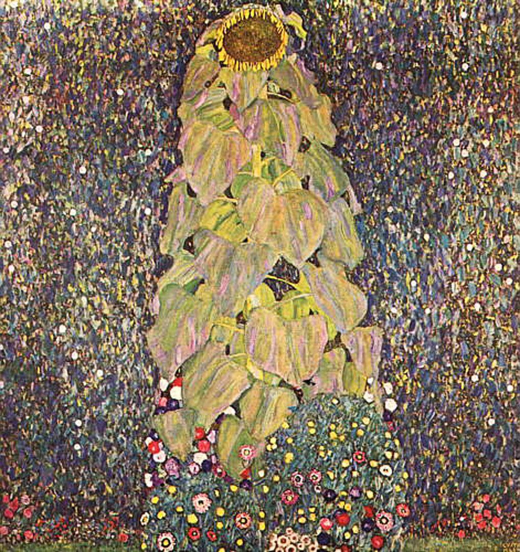 The Sunflower Klimt Wallpaper Image