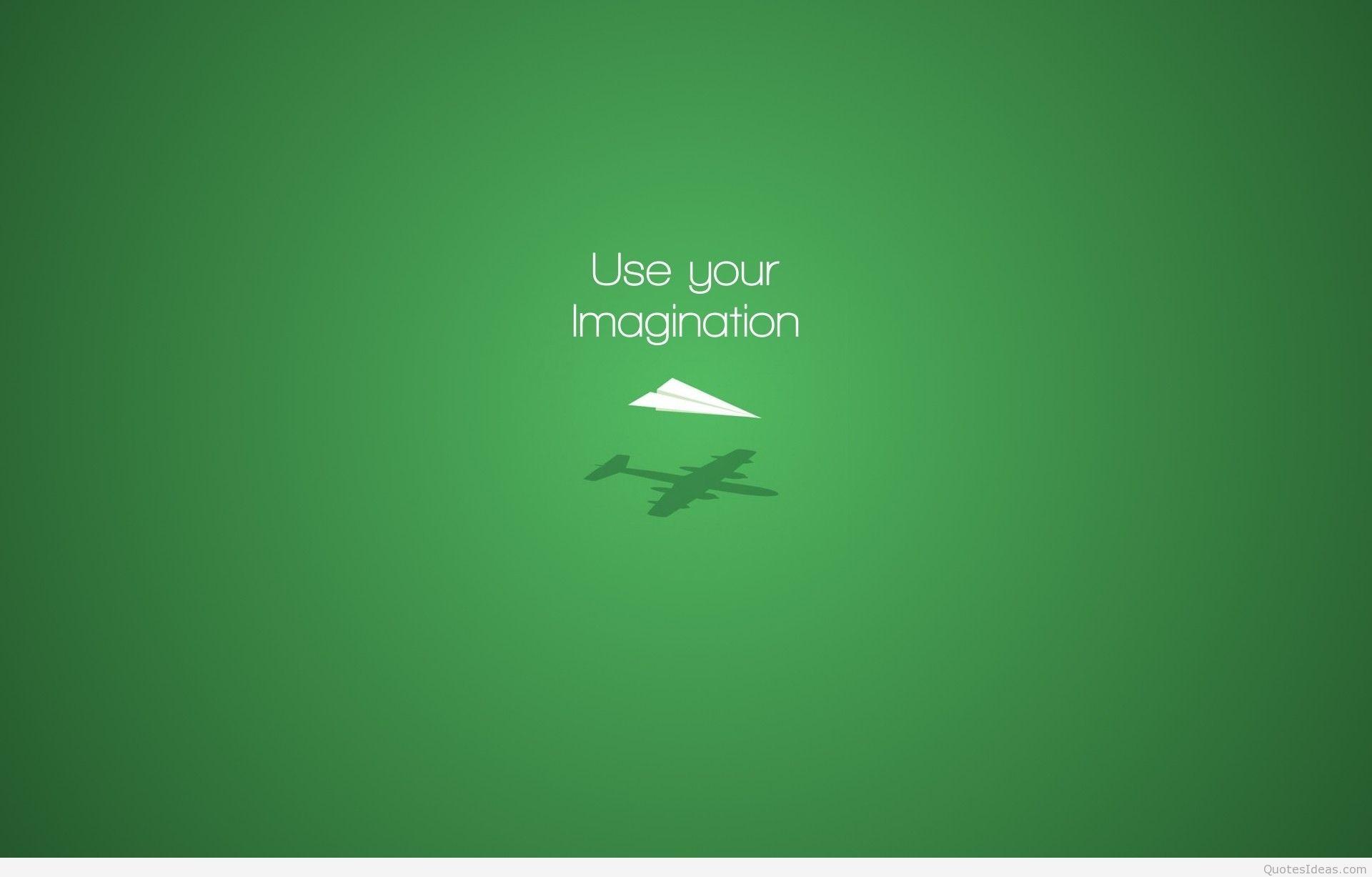 Imagination motivational quote wallpaper hd