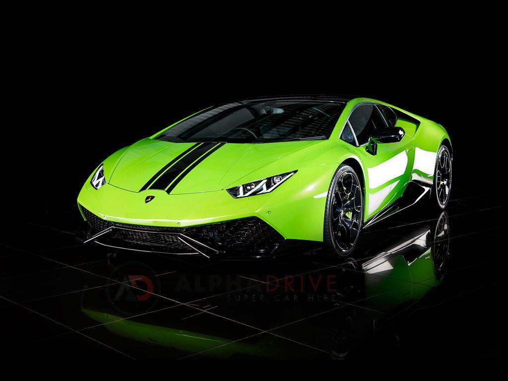 Super Car Desktop Wallpaper. Lamborghini Huracan. Alpha Drive