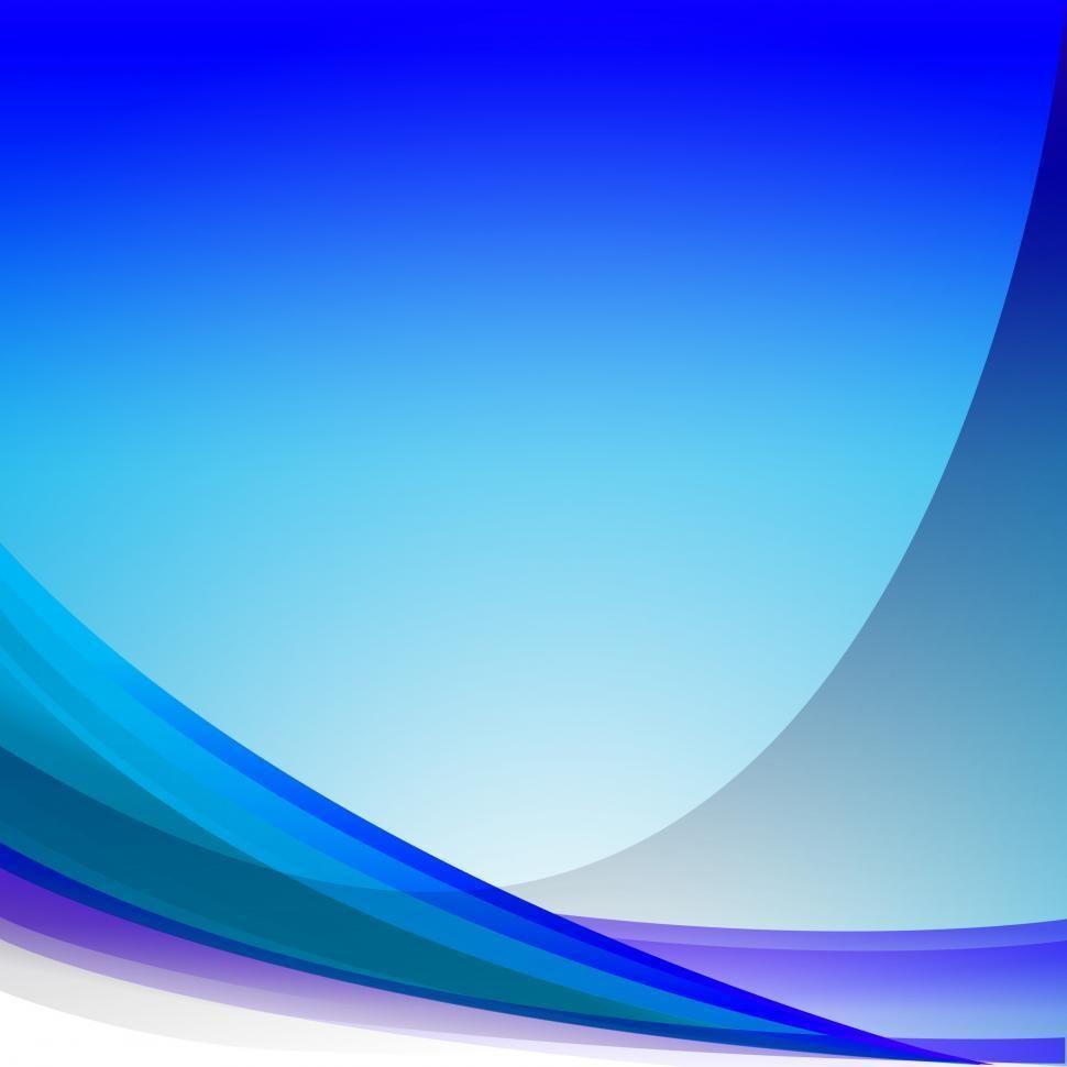 Get Free of Blue Wave Background Means Soft Effect