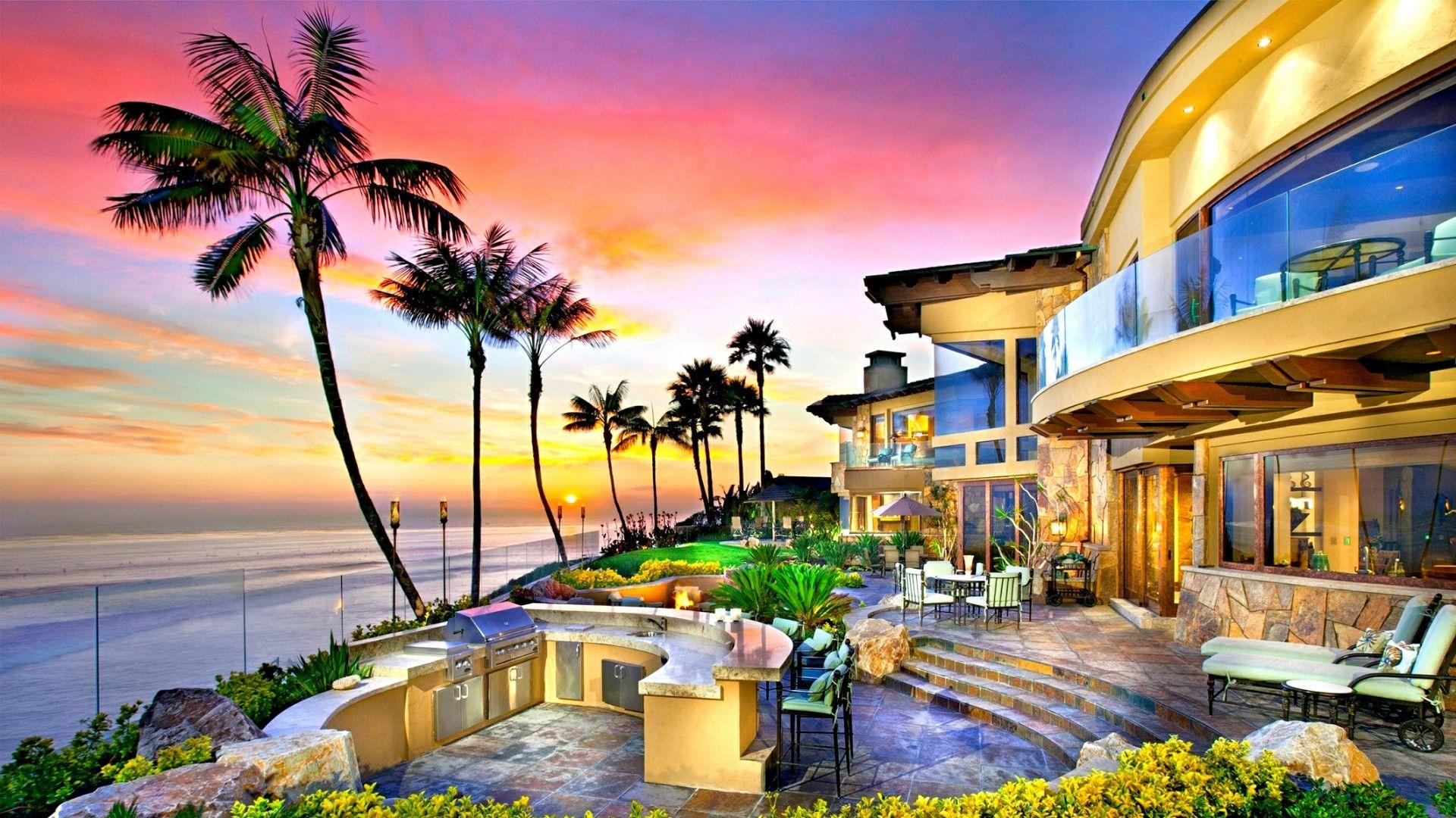 Pradise Feeling In California Wallpaper. Wallpaper Studio 10. Tens