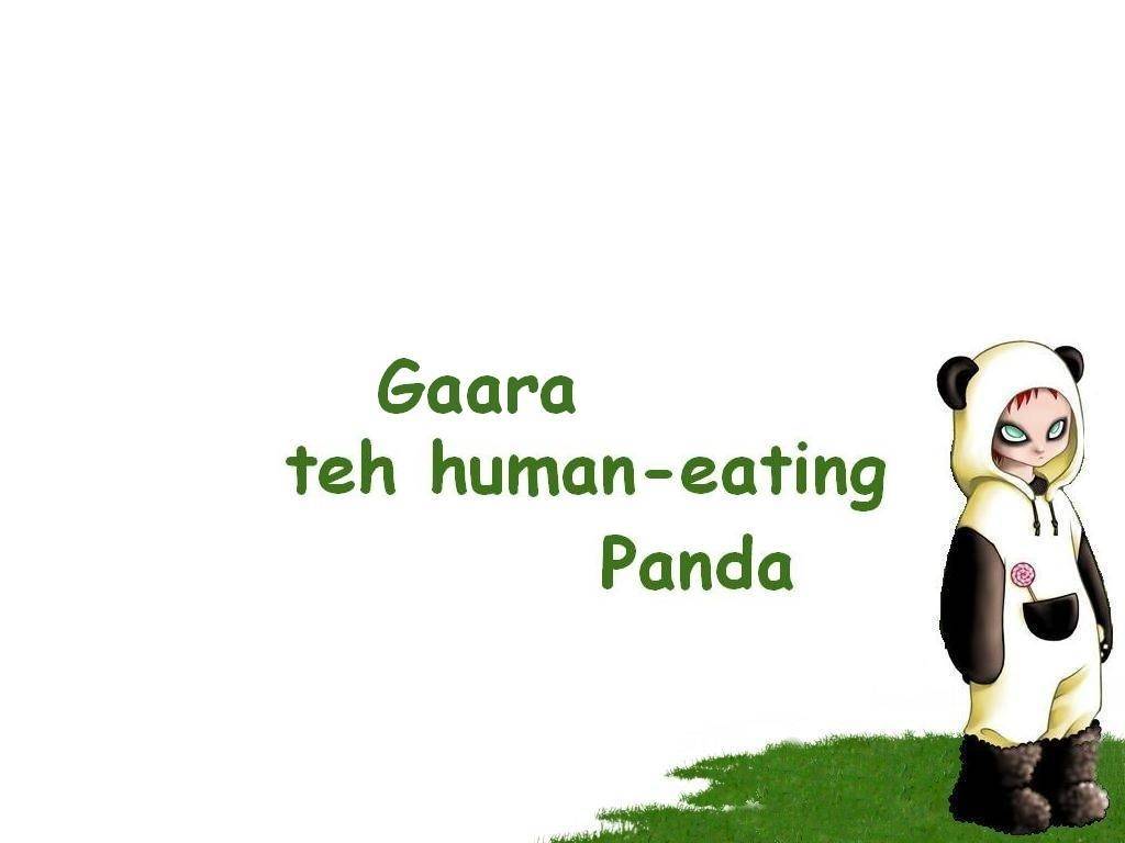 gaara the human eating panda